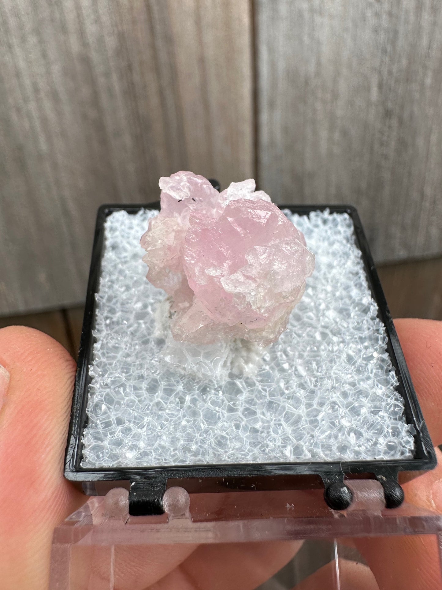 Elestial Rose Quartz from Brazil