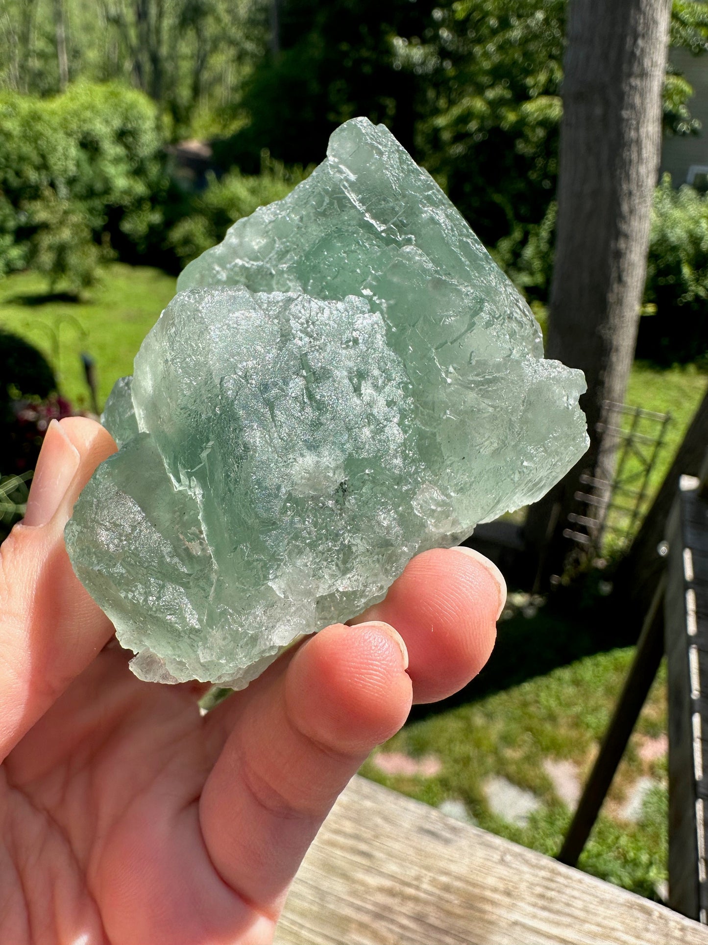 Cabinet Etched Green Cubic Fluorite from Xianghualing Mine China