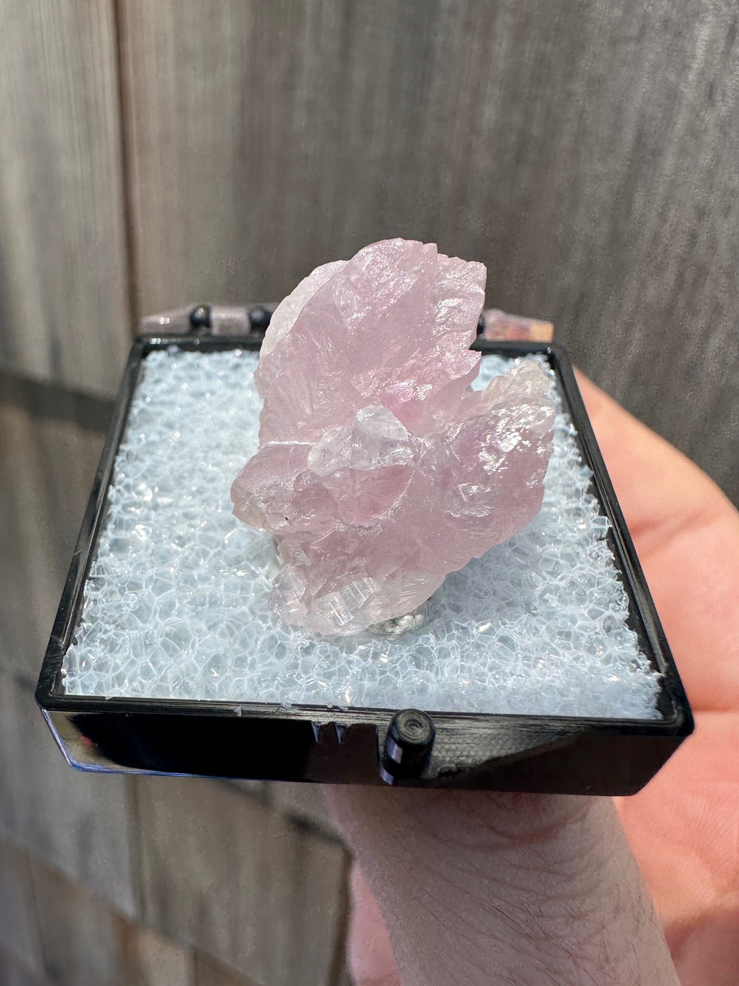 Elestial Rose Quartz from Brazil