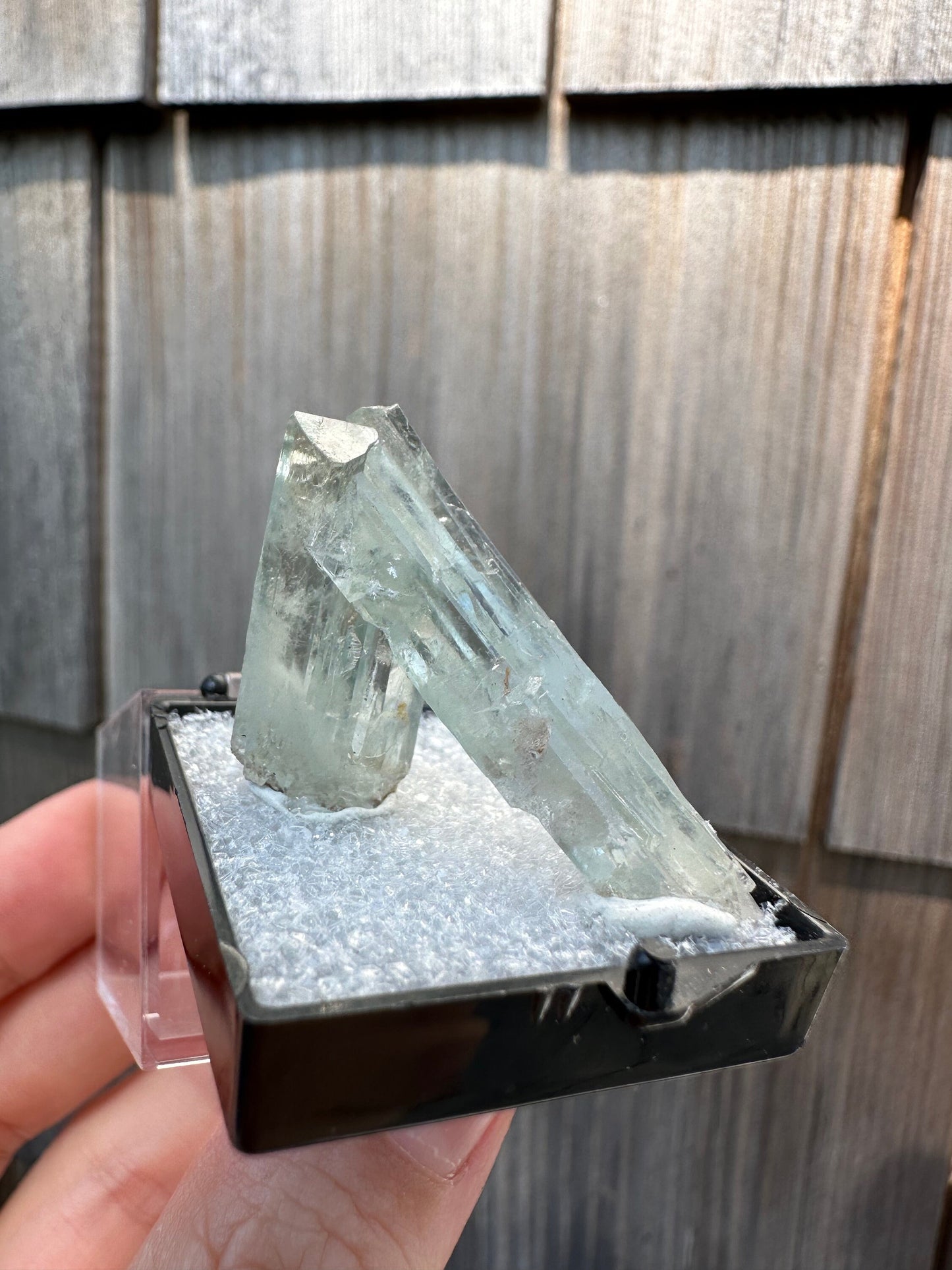 Blue Barite Crystals From Colorado USA