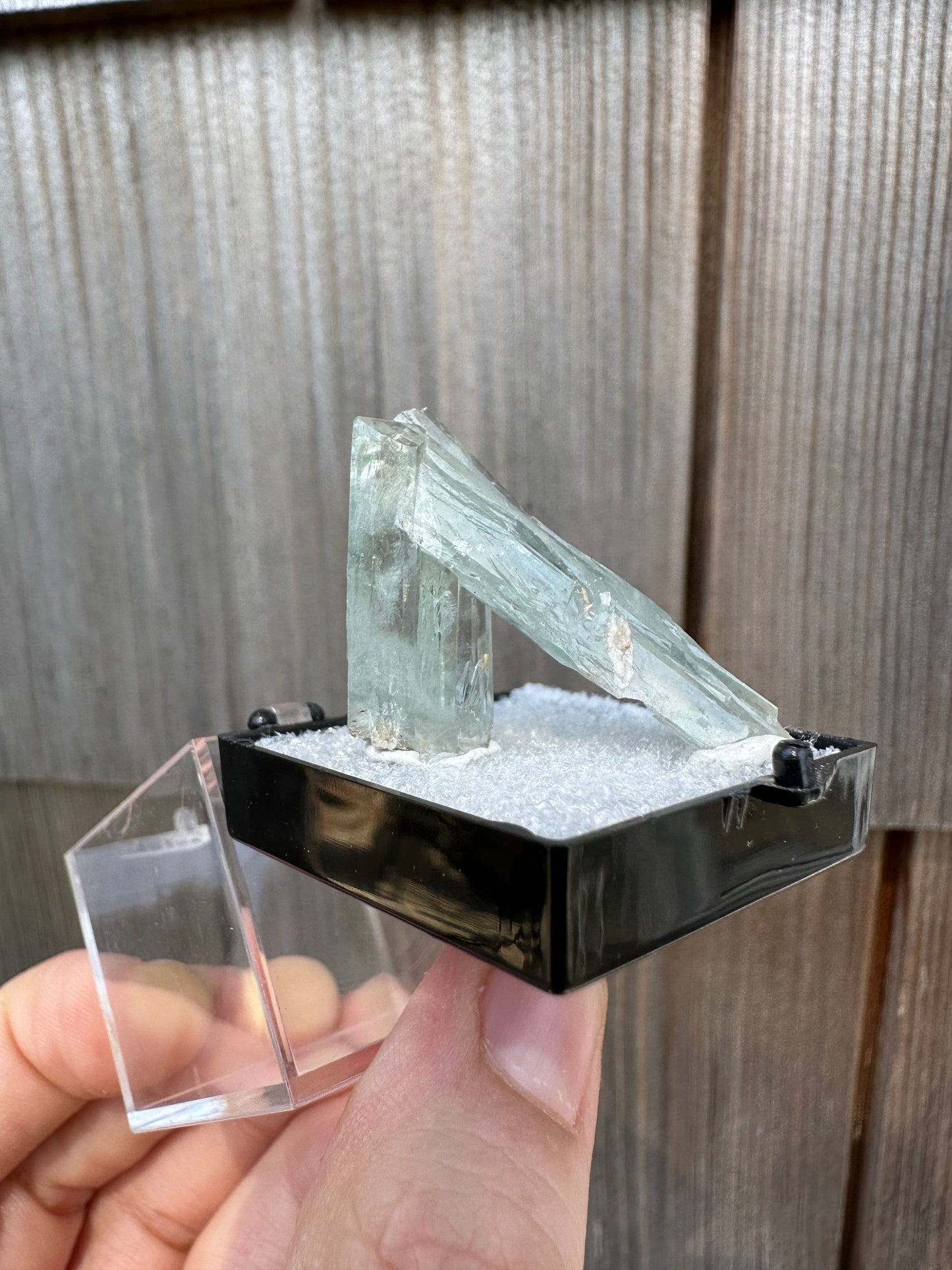 Blue Barite Crystals From Colorado USA
