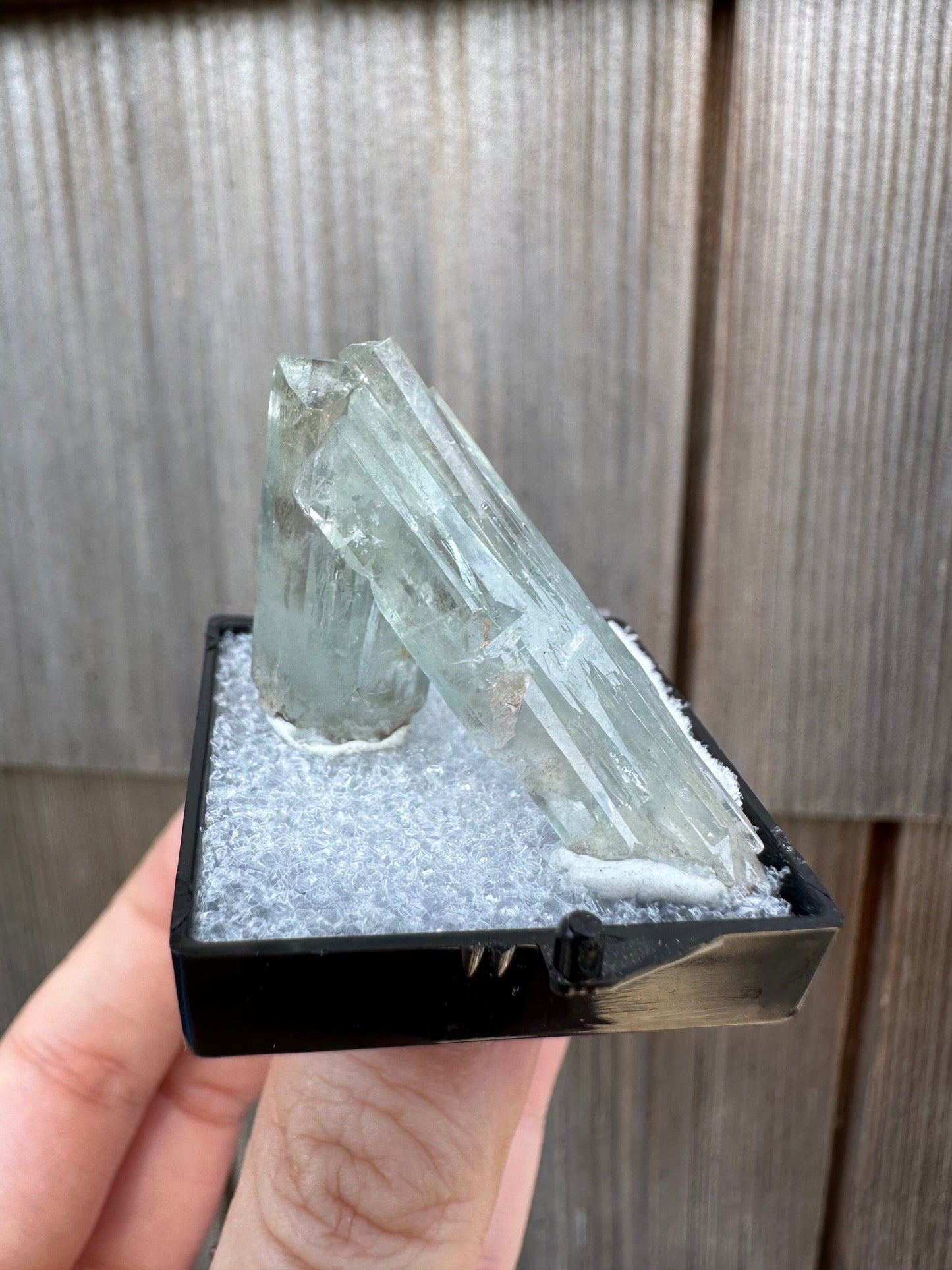 Blue Barite Crystals From Colorado USA