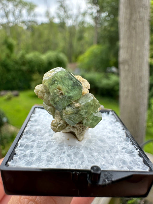Demantoid Garnets on Matrix from Madagascar