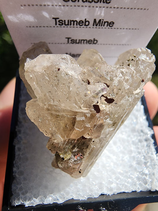 Cerussite from Tsumeb, Namibia