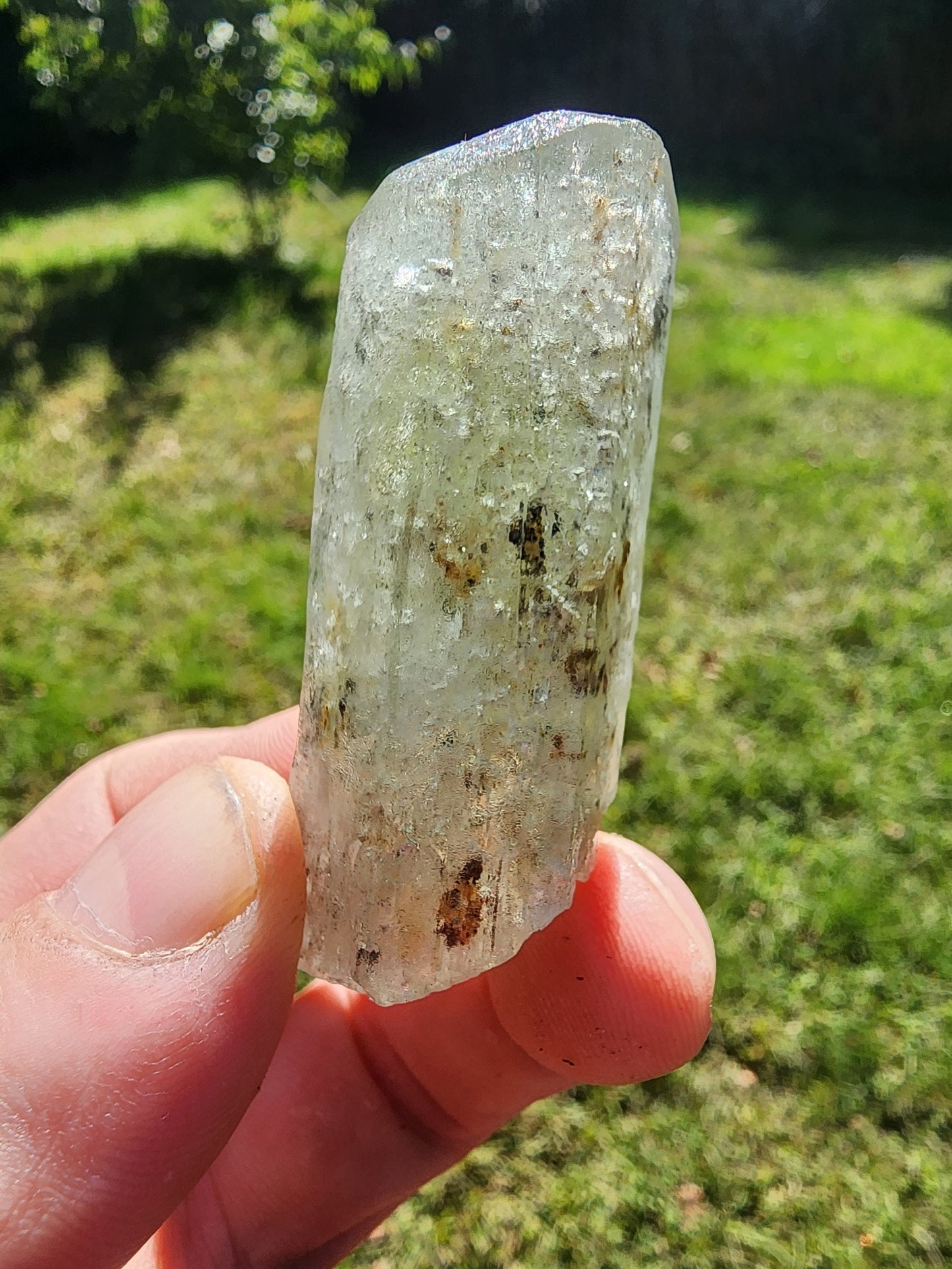 Terminated Aquamarine Beryl Crystal from Brazil