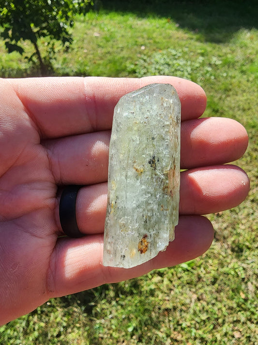 Terminated Aquamarine Beryl Crystal from Brazil