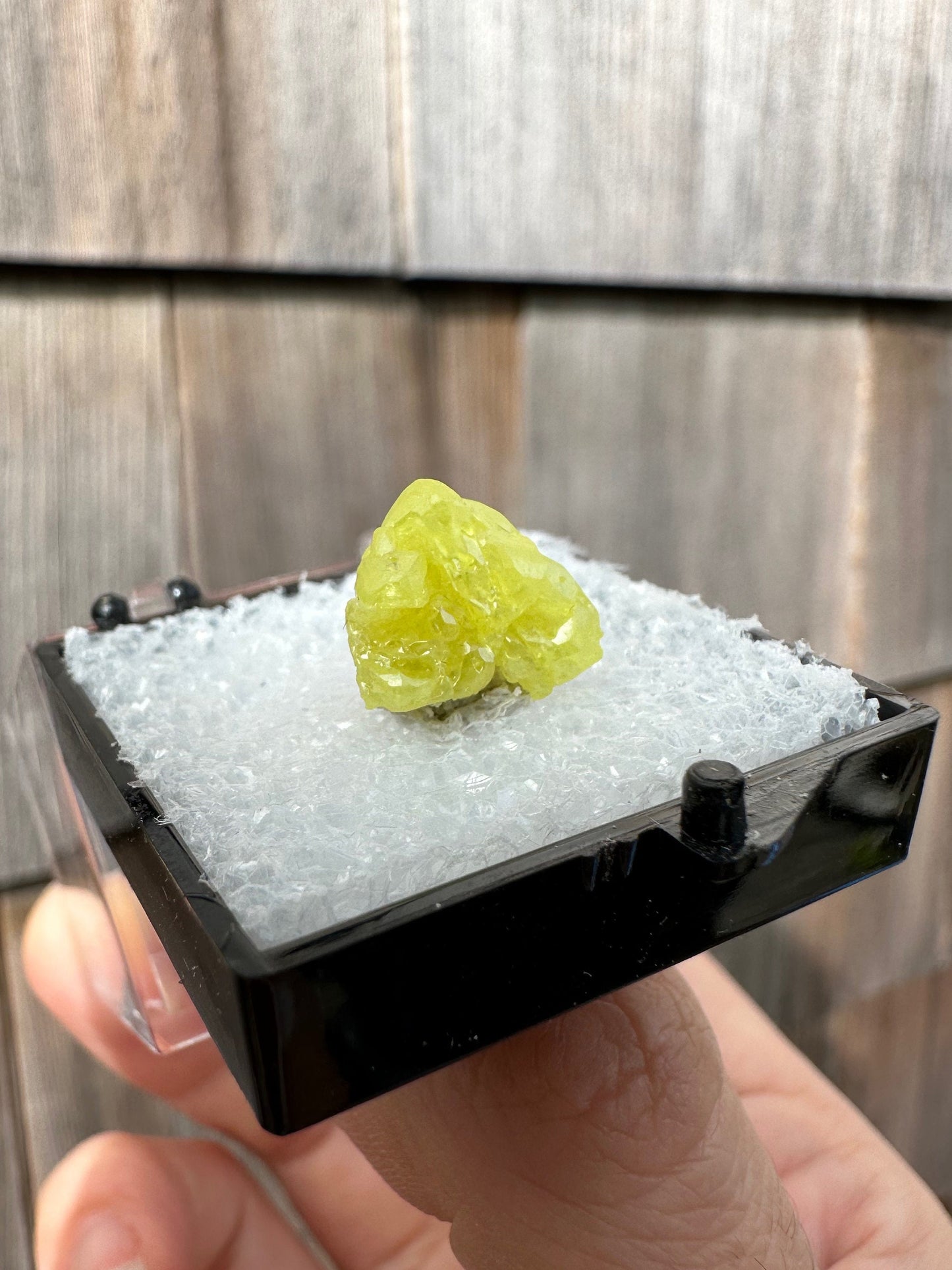 Sulphur Crystal from Mexico