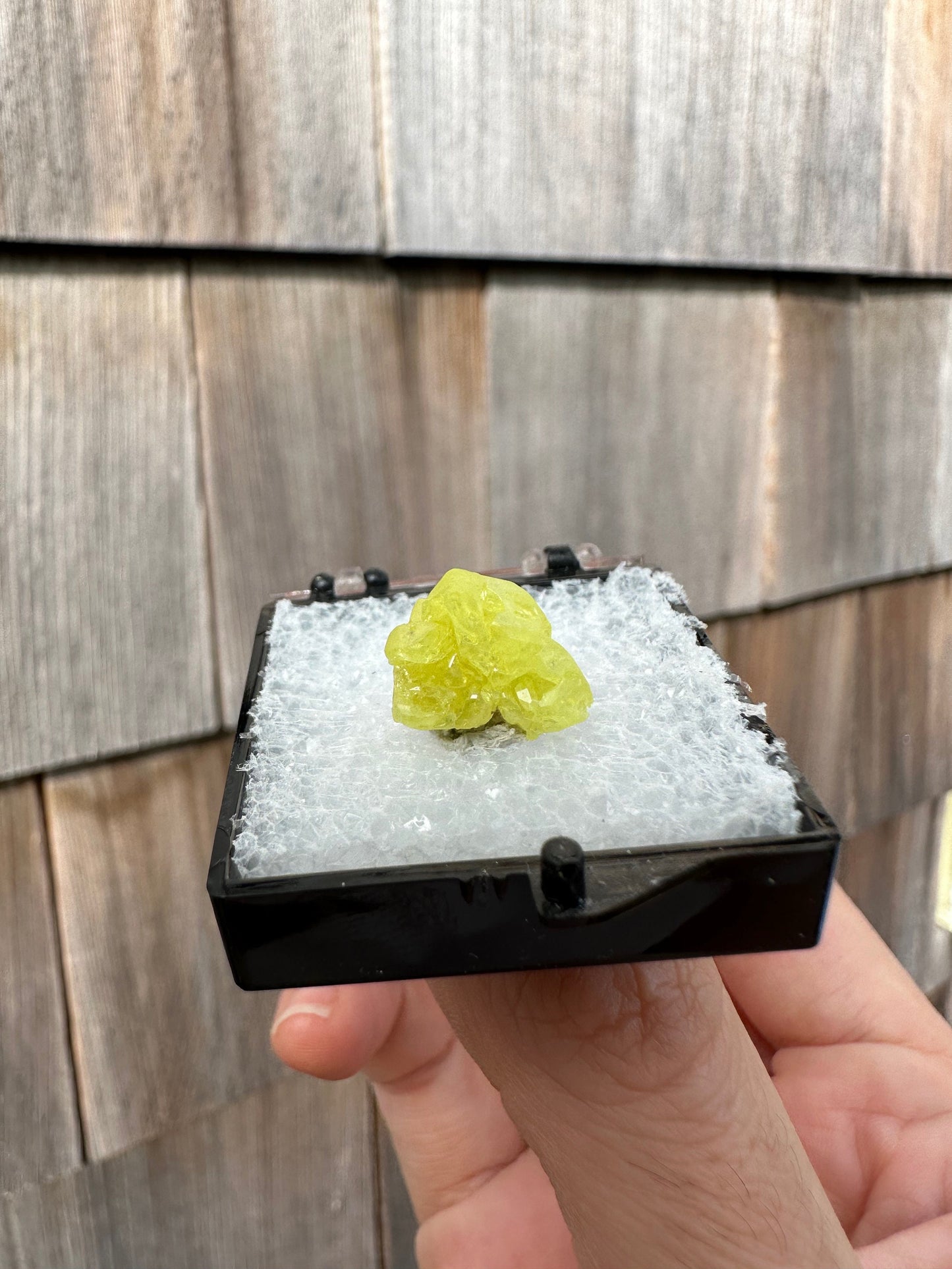 Sulphur Crystal from Mexico