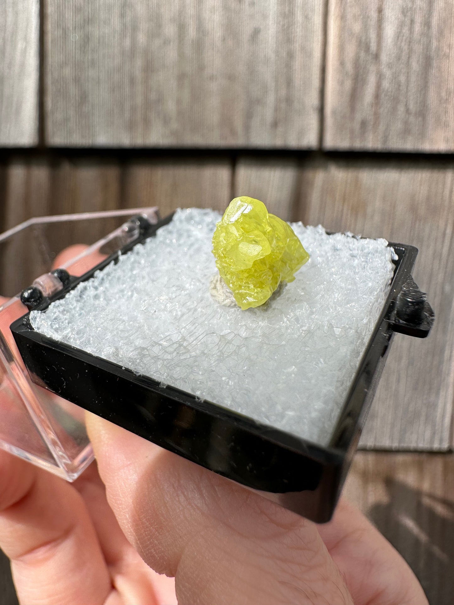 Sulphur Crystal from Mexico
