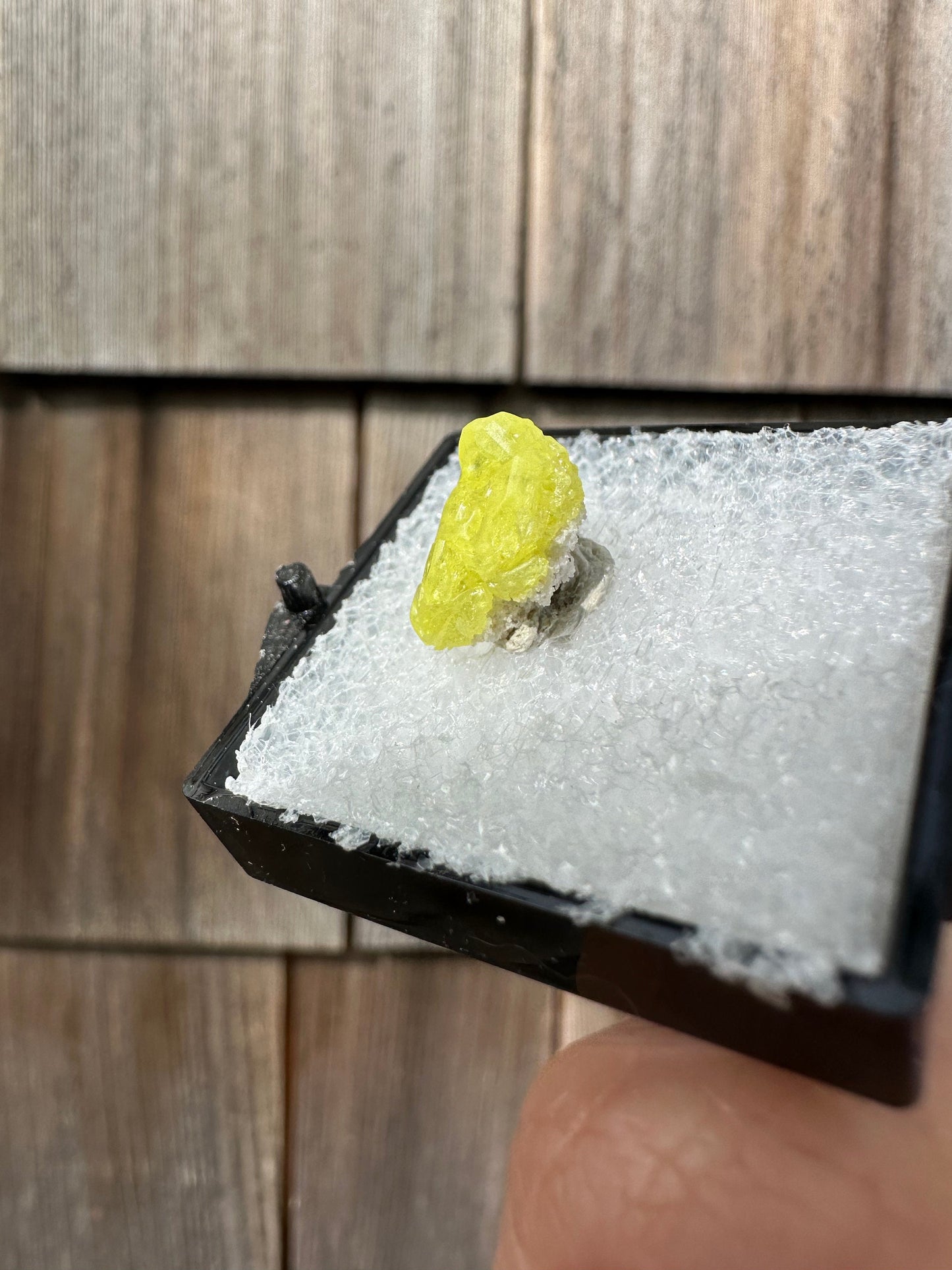 Sulphur Crystal from Mexico