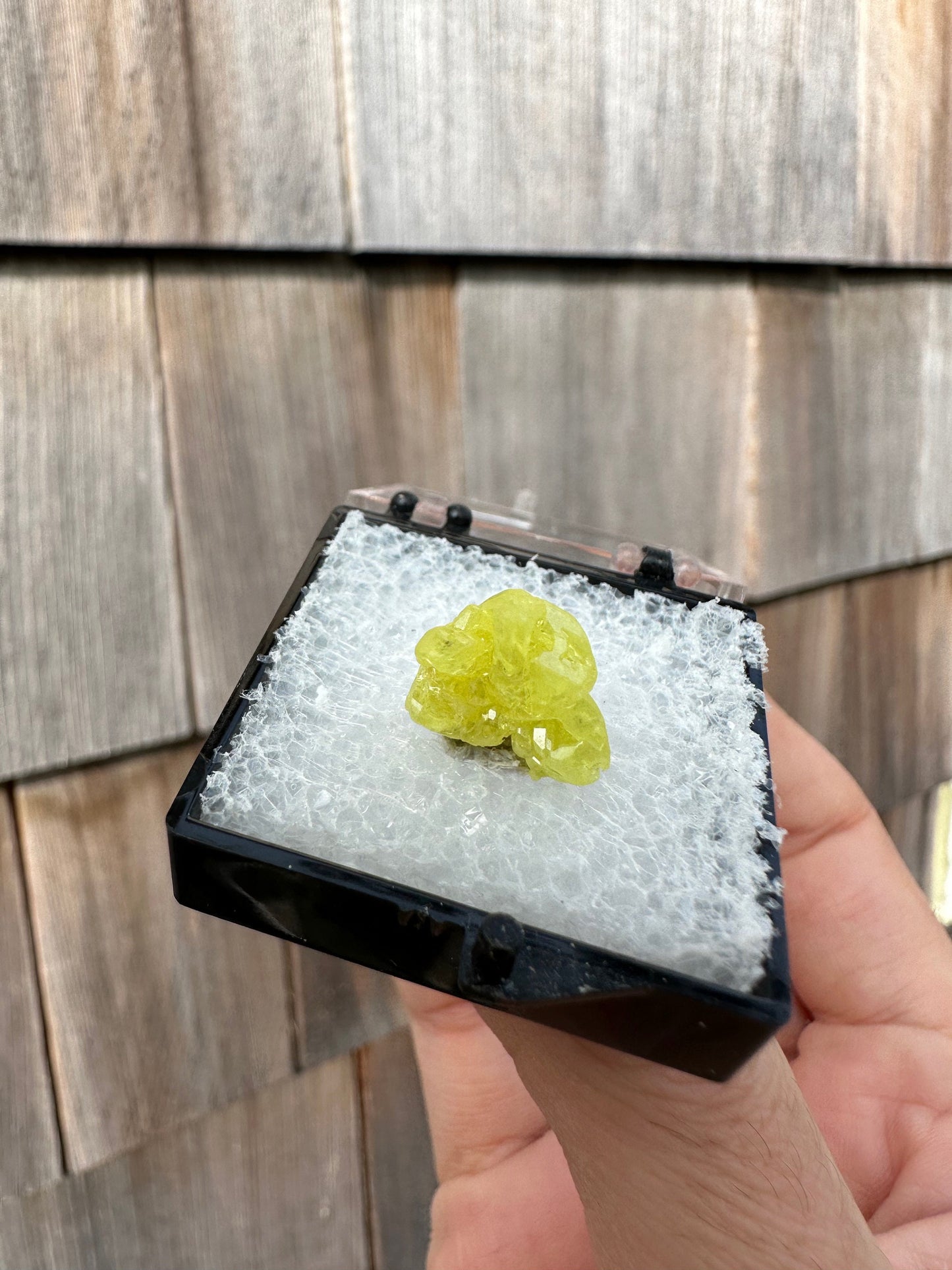 Sulphur Crystal from Mexico