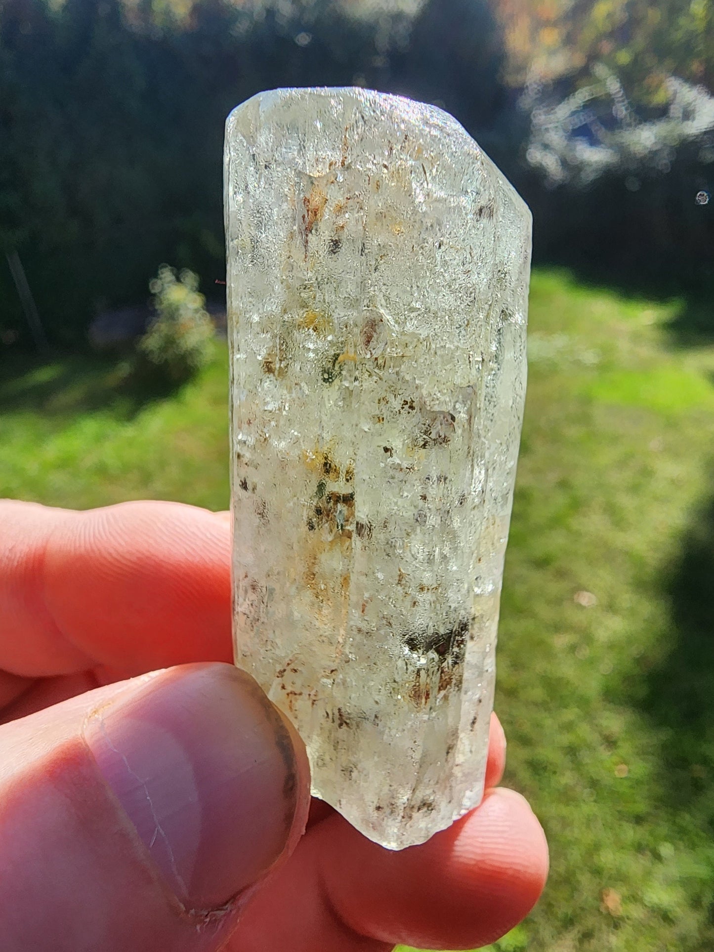 Terminated Aquamarine Beryl Crystal from Brazil
