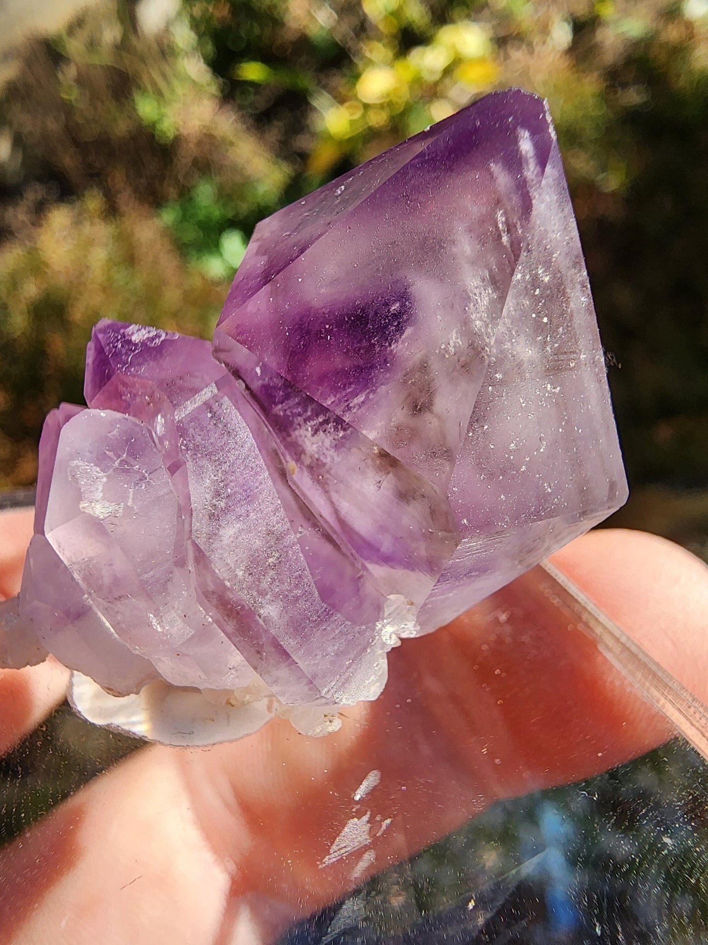 Enhydro Brandberg Amethyst Crystal from Namibia