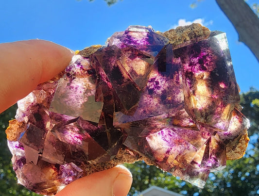 Fluorite from Yindu Mine, Inner Mongolia, China