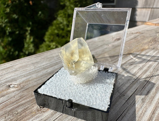 Calcite Crystal from Sokolovskoe Iron Mine Russia