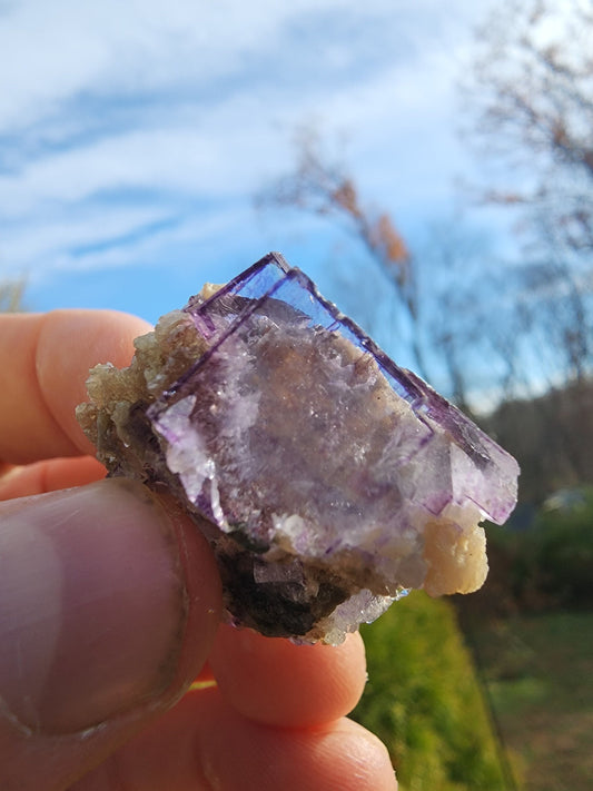 Fluorite from Yaogangxian, Hunan Province, China