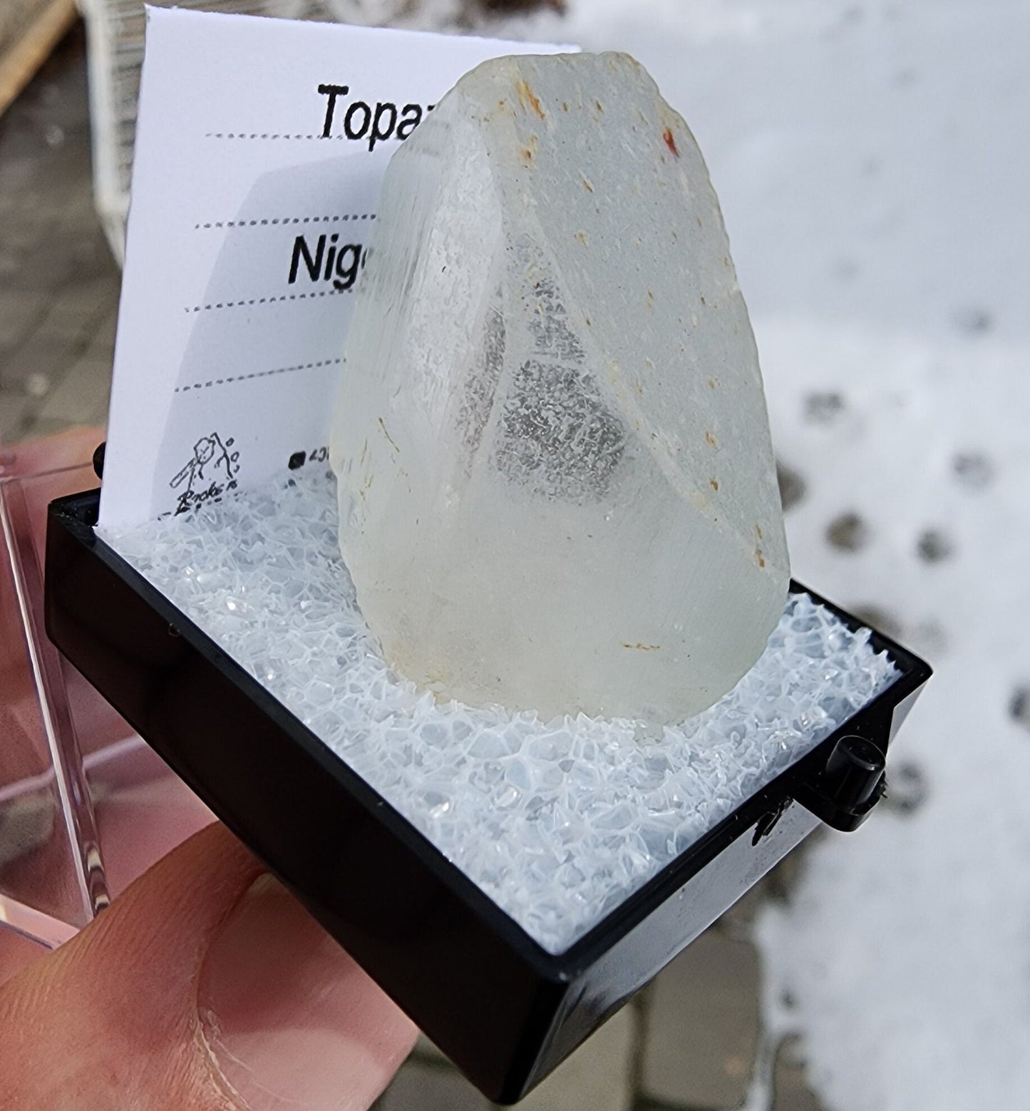 Terminated Topaz from Nigeria