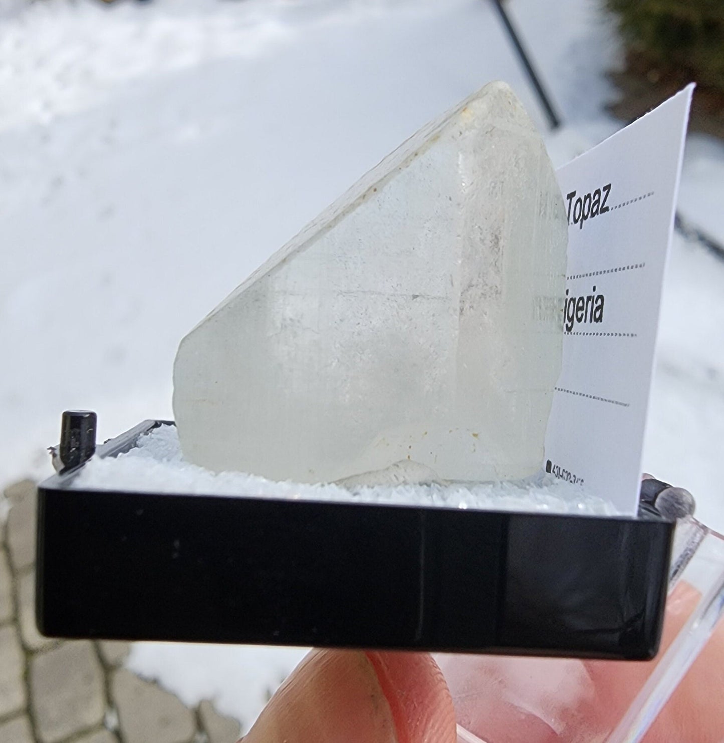 Terminated Topaz from Nigeria