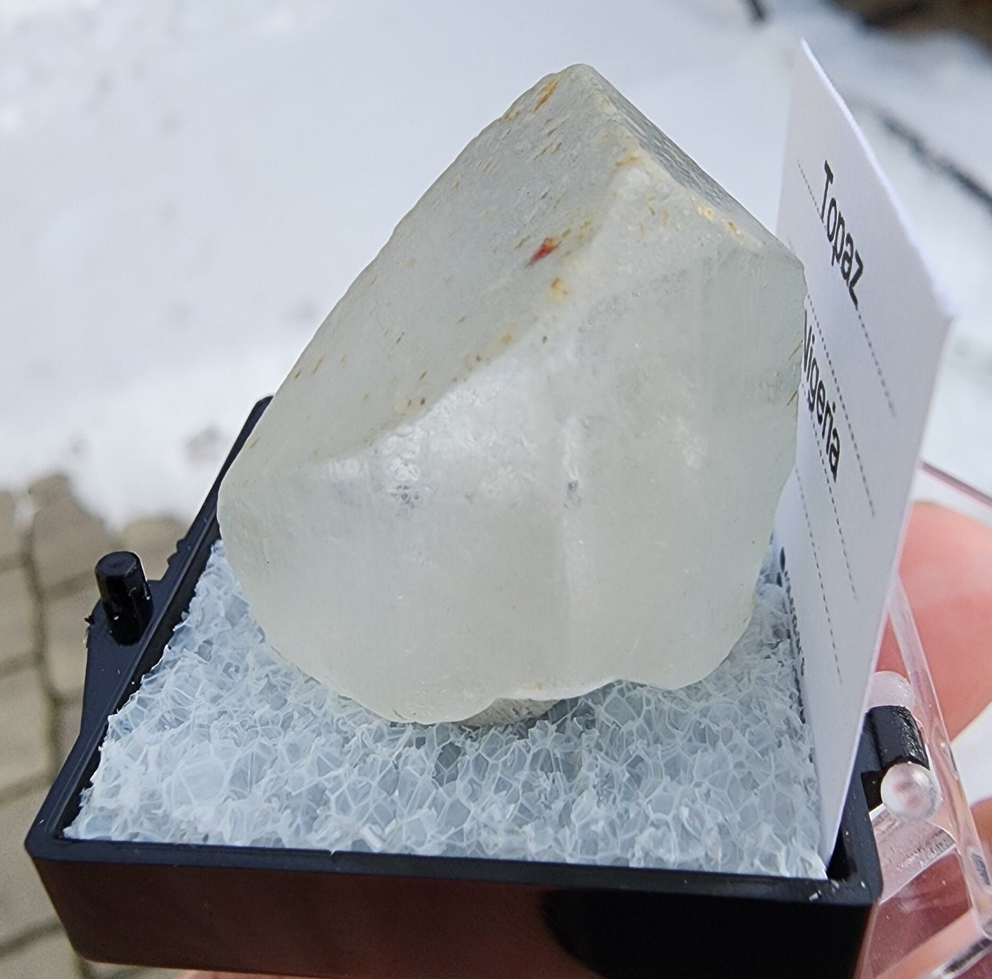 Terminated Topaz from Nigeria