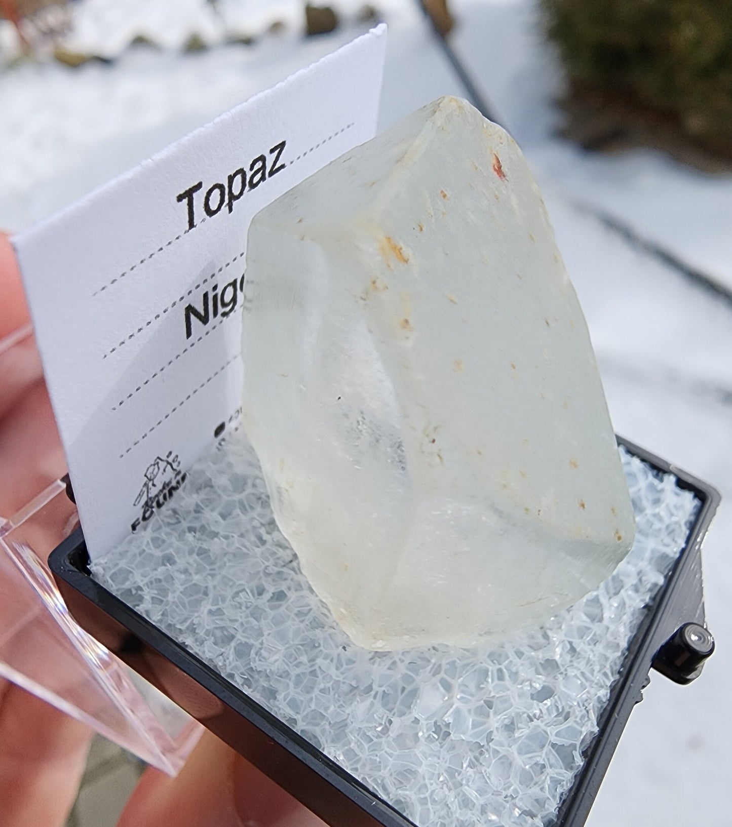 Terminated Topaz from Nigeria