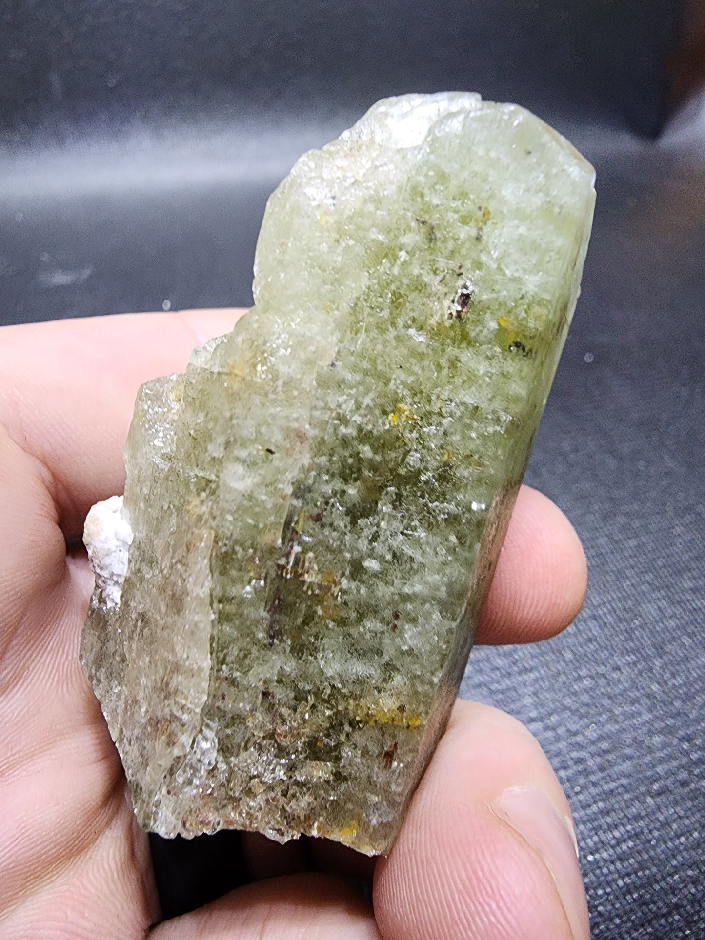 Terminated Aquamarine Heliodor Beryl Crystal from Brazil