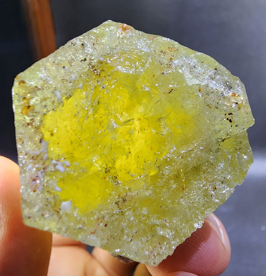 Terminated Aquamarine Heliodor Beryl Crystal from Brazil