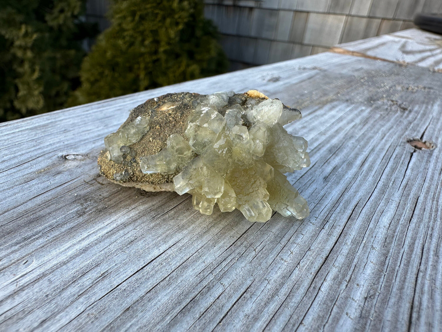 Calcite with Chalcopyrite Matrix from China