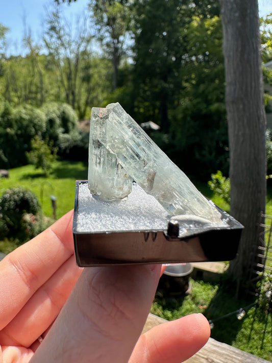 Blue Barite Crystals From Colorado USA