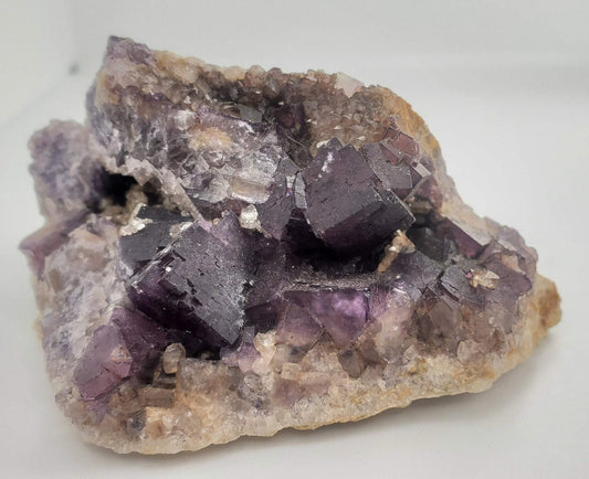 Fluorite on Matrix from Rossport Canada