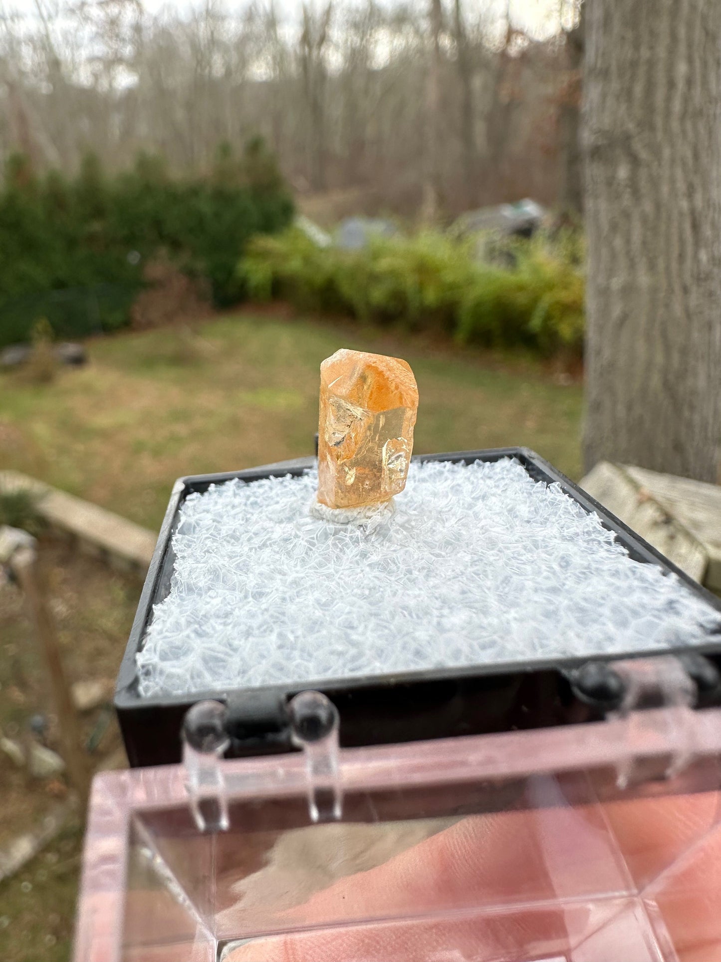 Imperial Topaz Crystal from Brazil