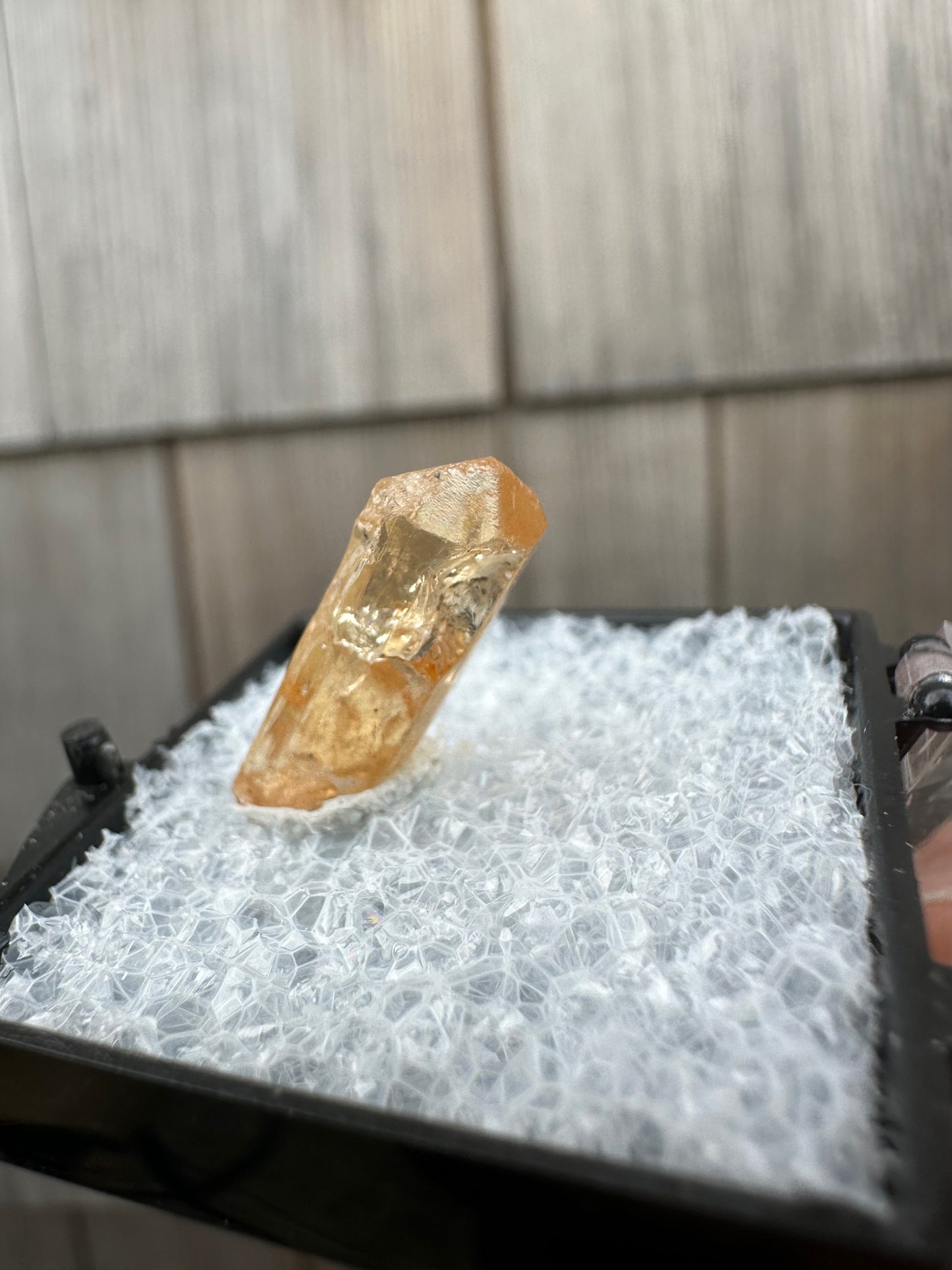 Imperial Topaz Crystal from Brazil