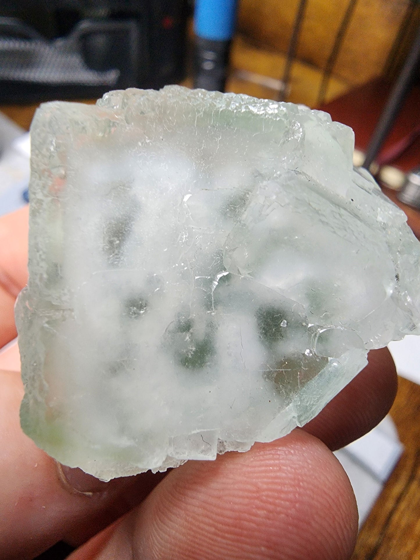 New Find Fluorite Crystal Cluster from Xianghualing Mine, Chenzhou, China
