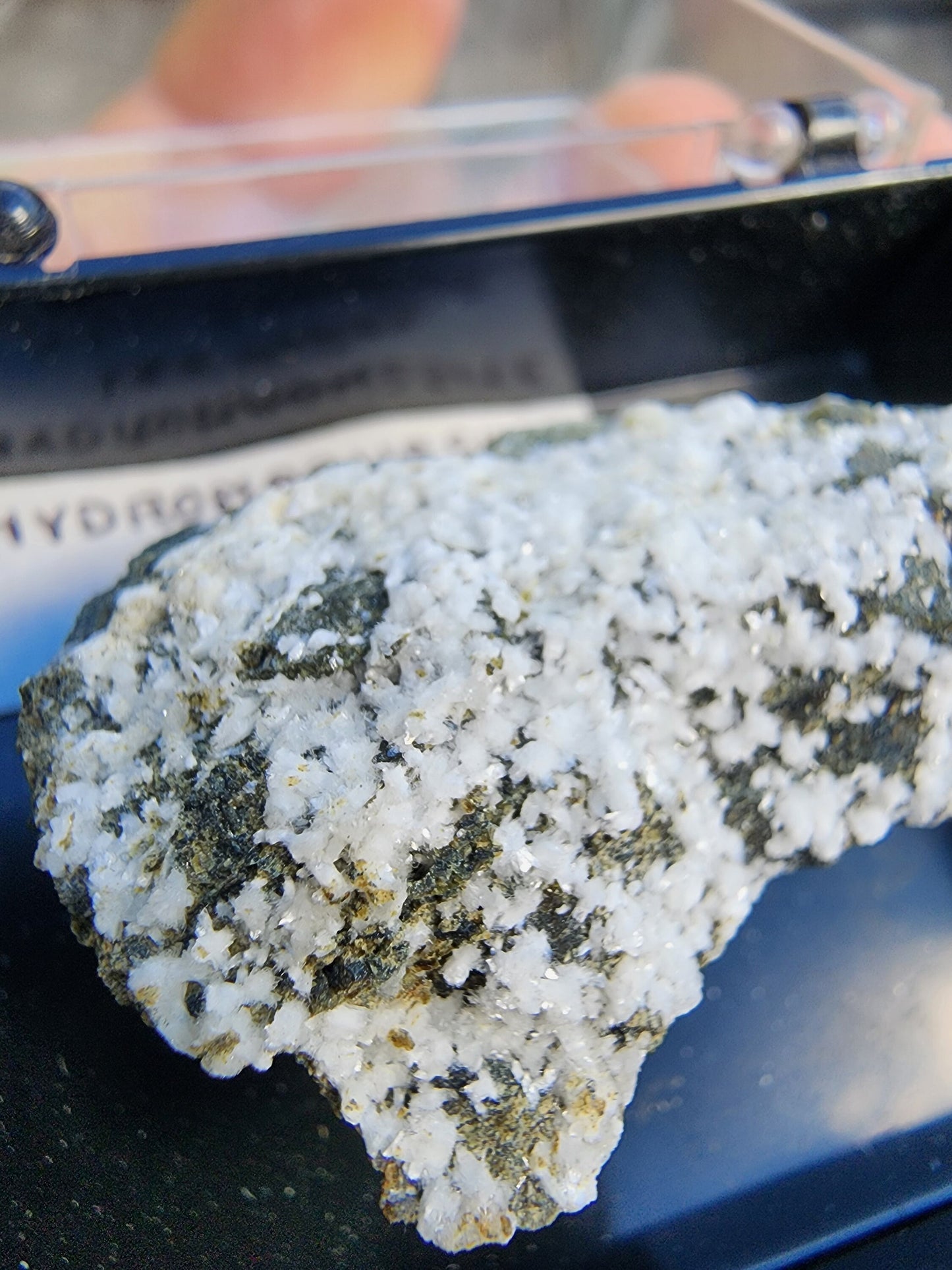 Hydromagnesite from Lee Valley Quarry, New Zealand