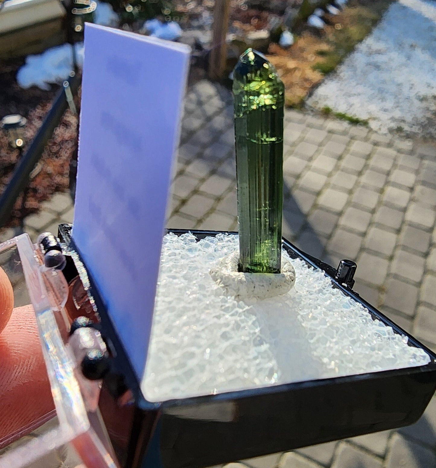 Tourmaline Crystal from Aricanga mine, Minas Gerais, Brazil