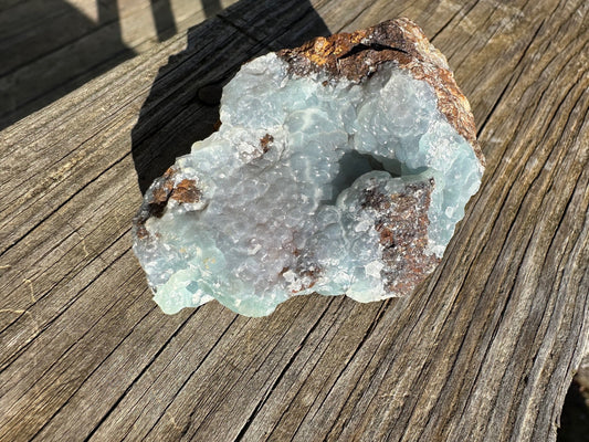 Blue Smithsonite from Kelly Mine New Mexico