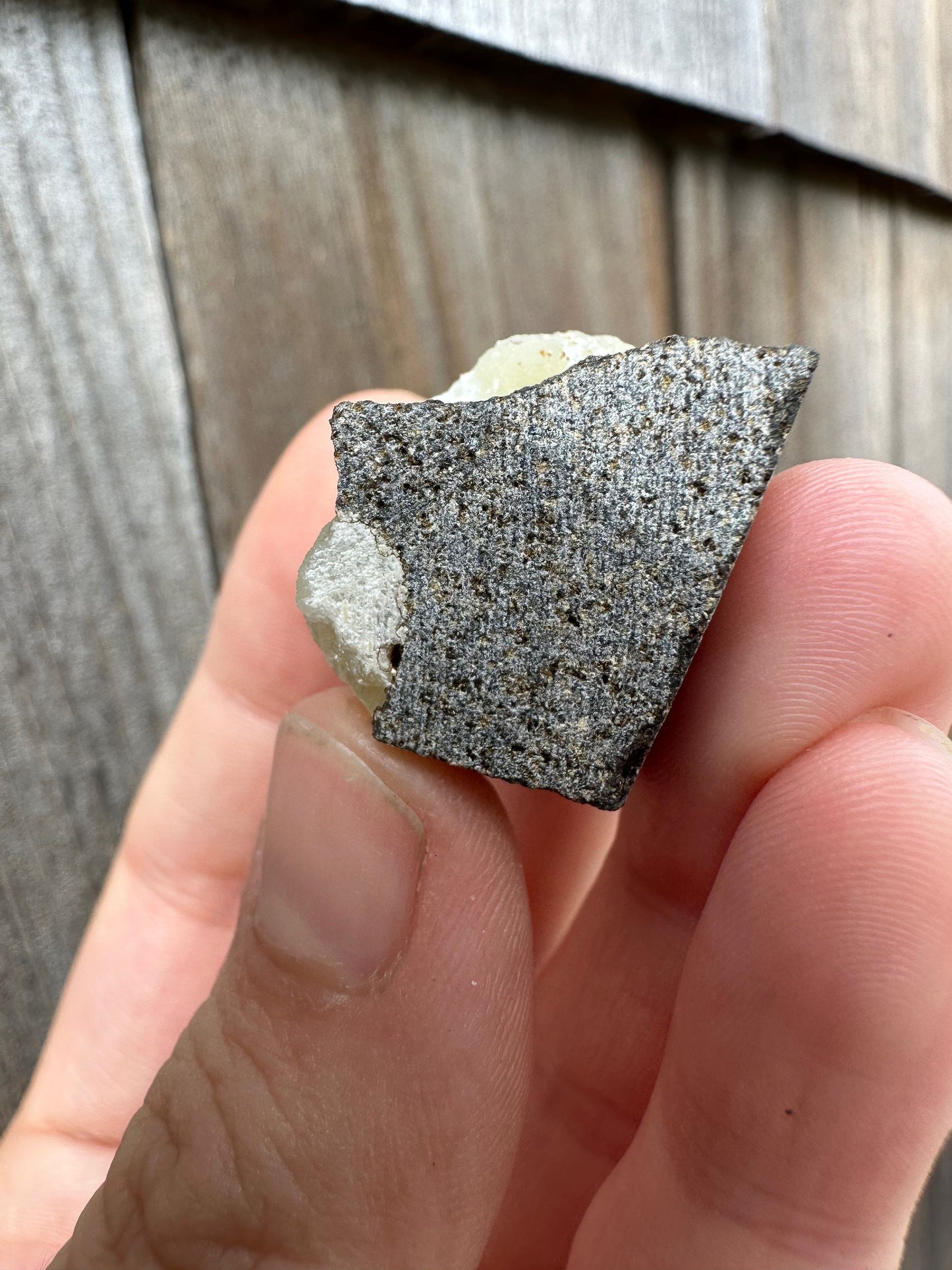 Botryoidal Calcite Crystals on Matrix from China