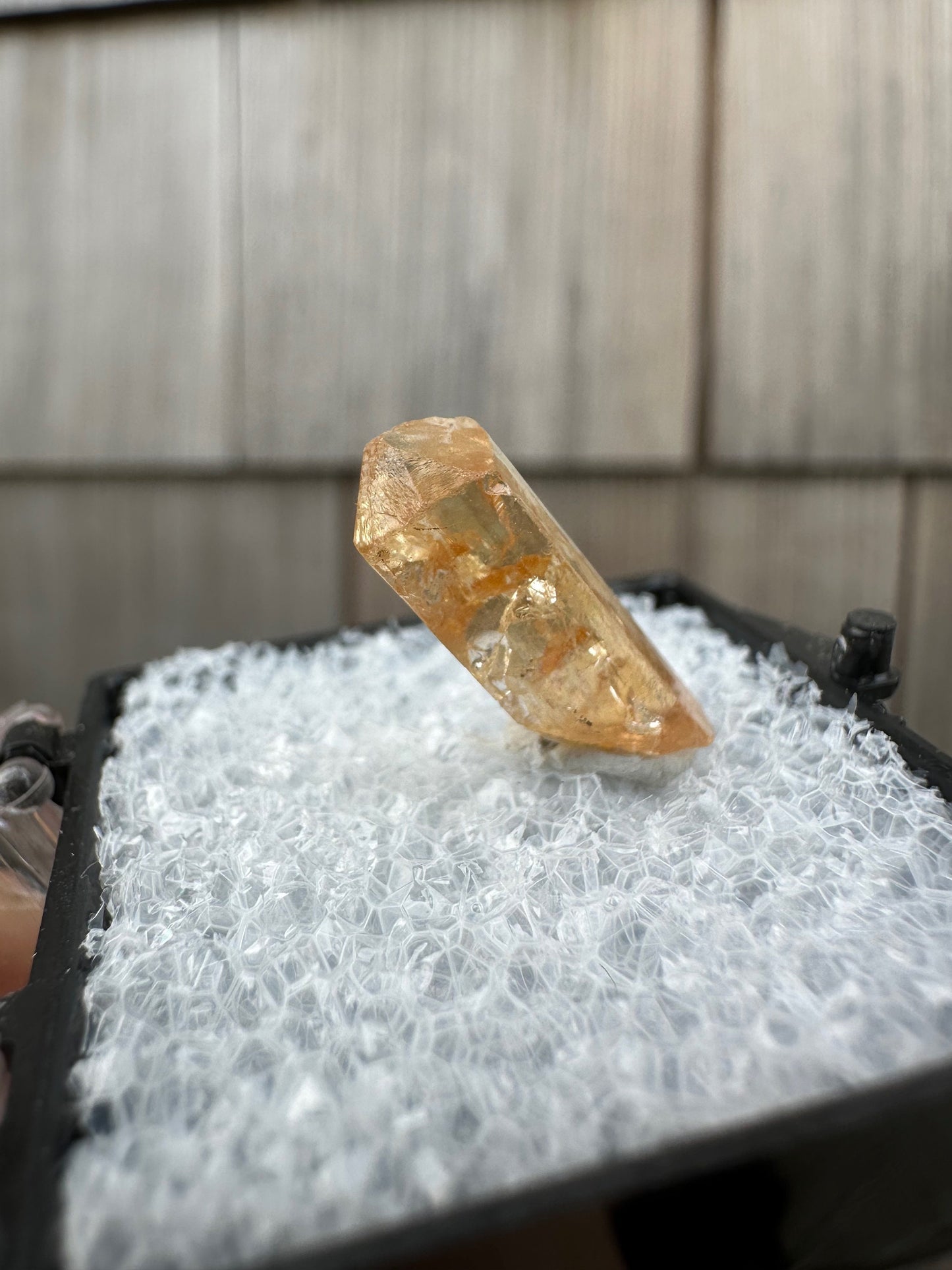 Imperial Topaz Crystal from Brazil