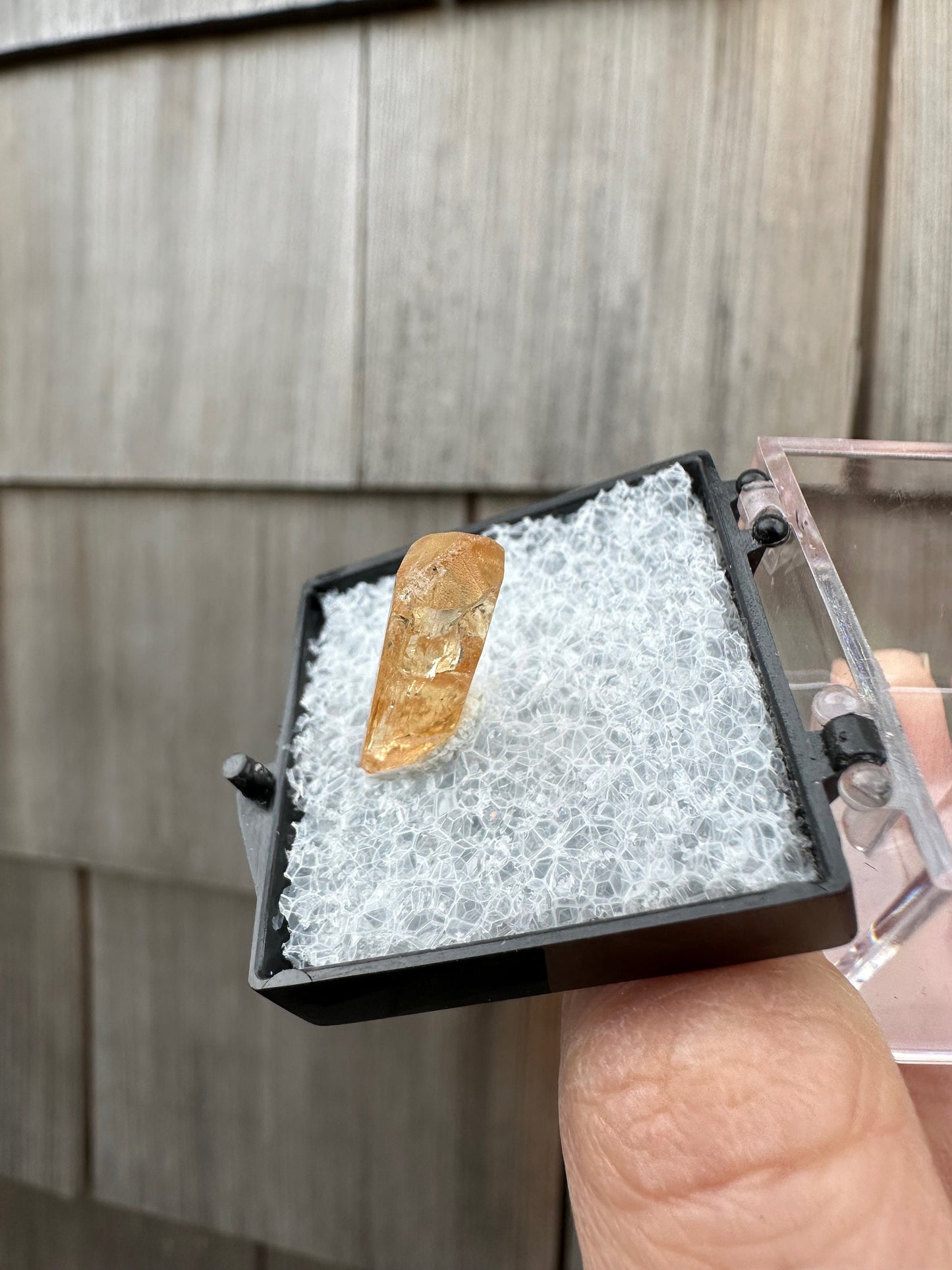 Imperial Topaz Crystal from Brazil