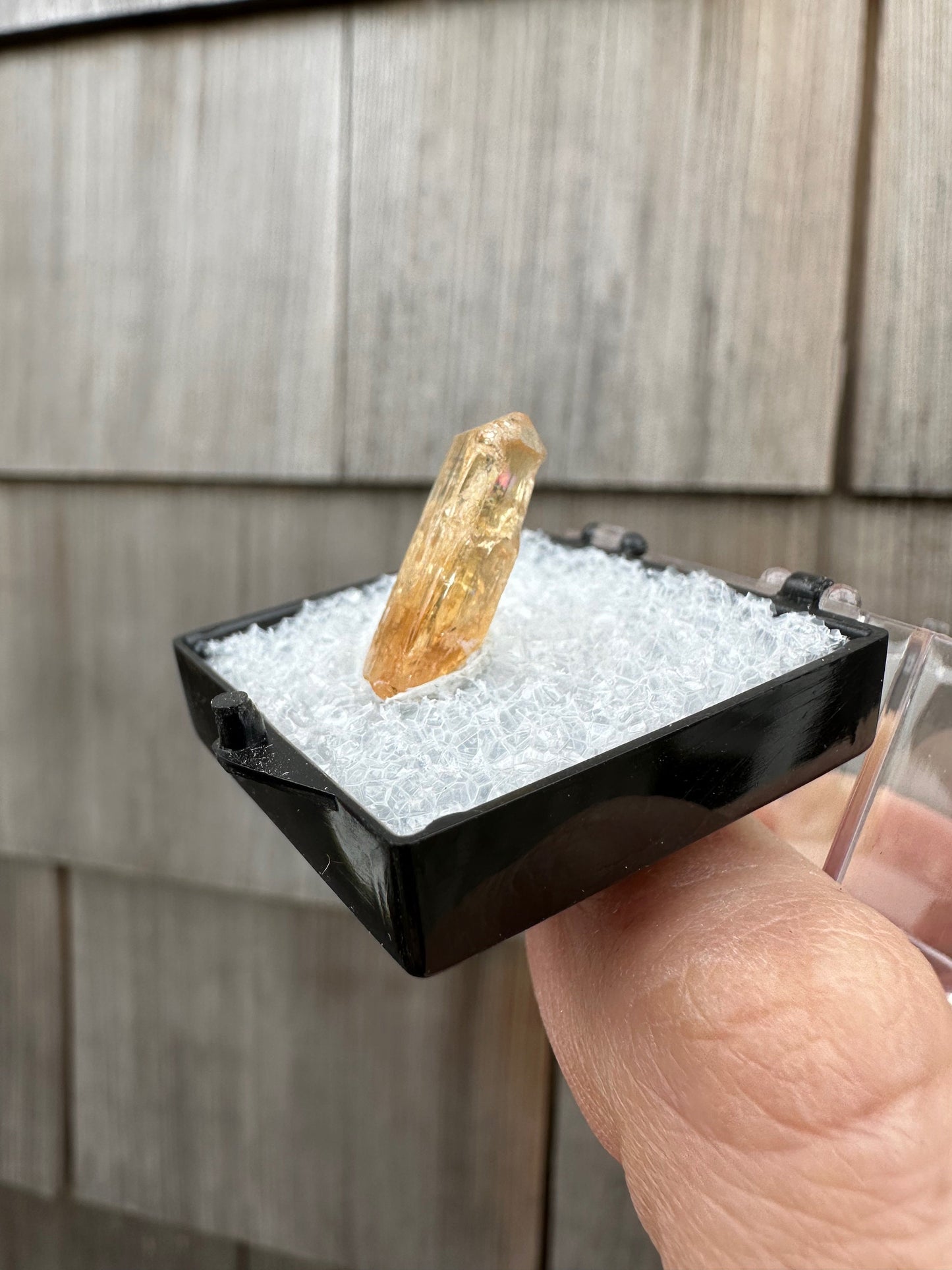 Imperial Topaz Crystal from Brazil