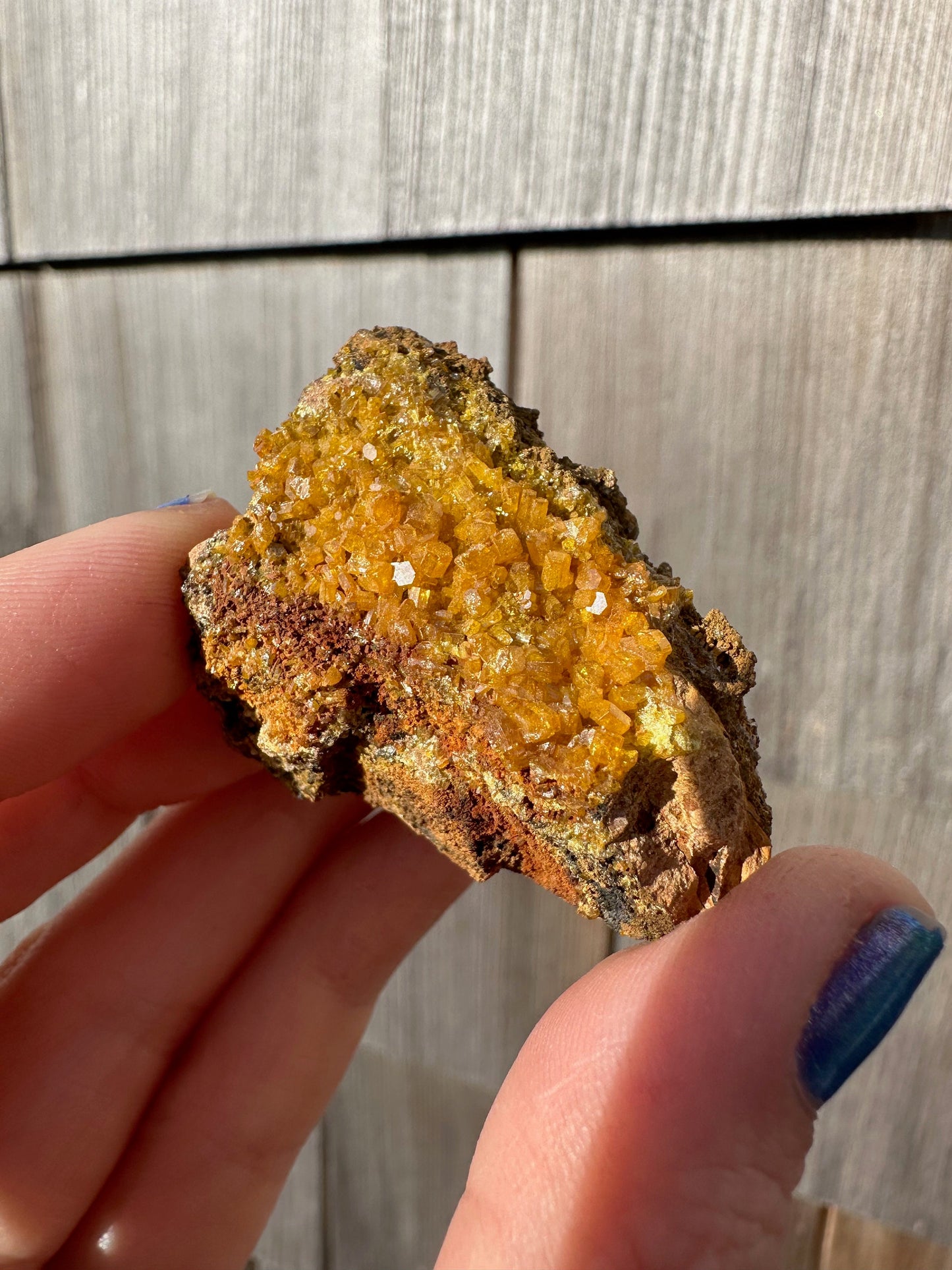 Mimetite Crystals from Pingtouling Mine China