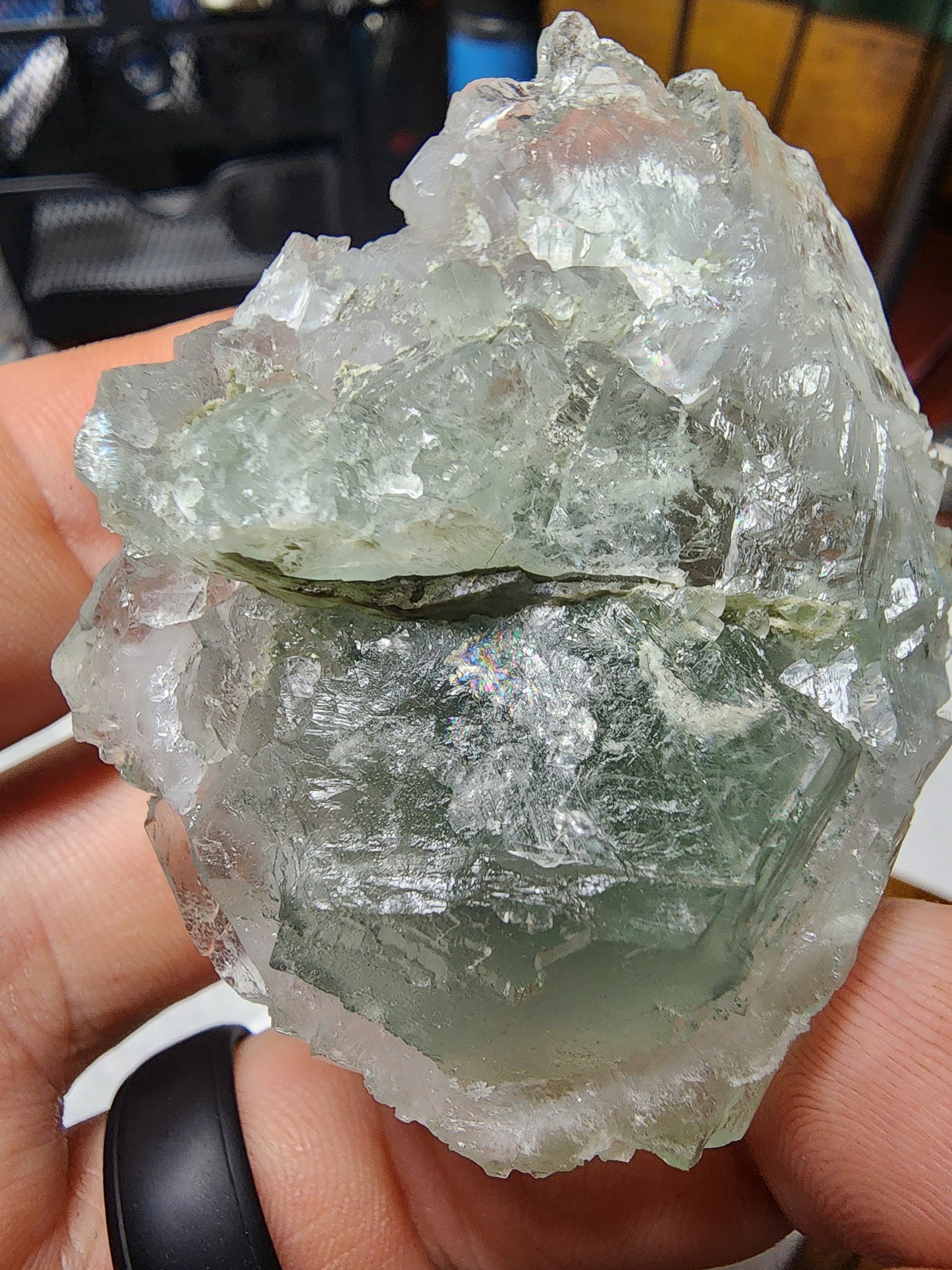 New Find Fluorite Crystal Cluster from Xianghualing Mine, Chenzhou, China