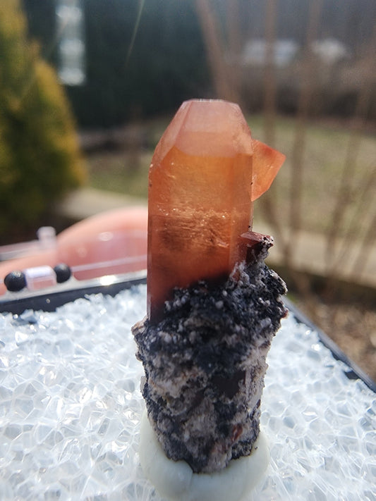 Red Topaz from San Felipe Mine, Mexico