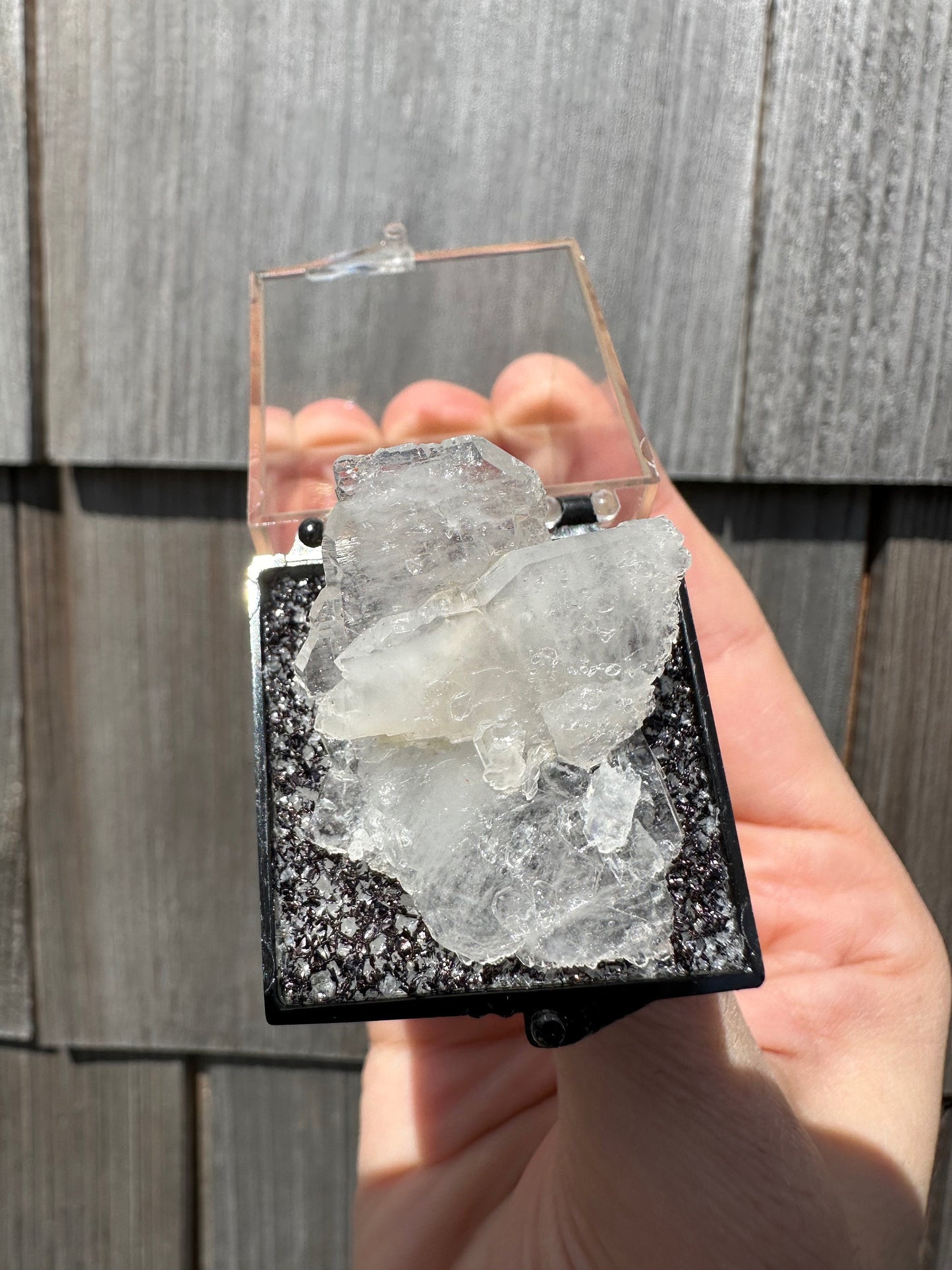 Old Collection Tabular Quartz Cluster from Coleman Mine Arkansas