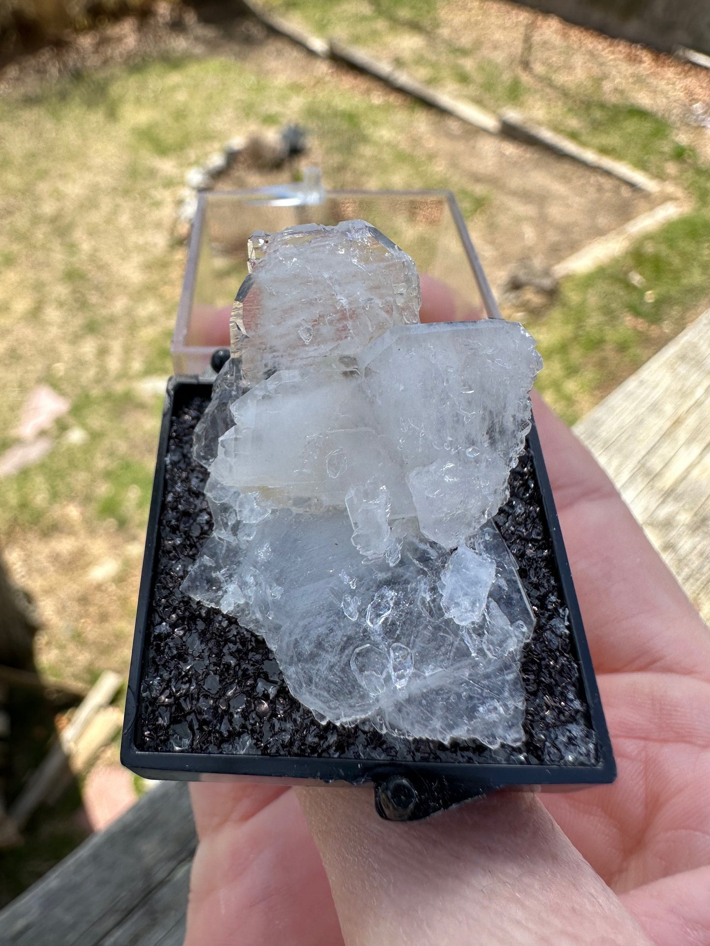 Old Collection Tabular Quartz Cluster from Coleman Mine Arkansas