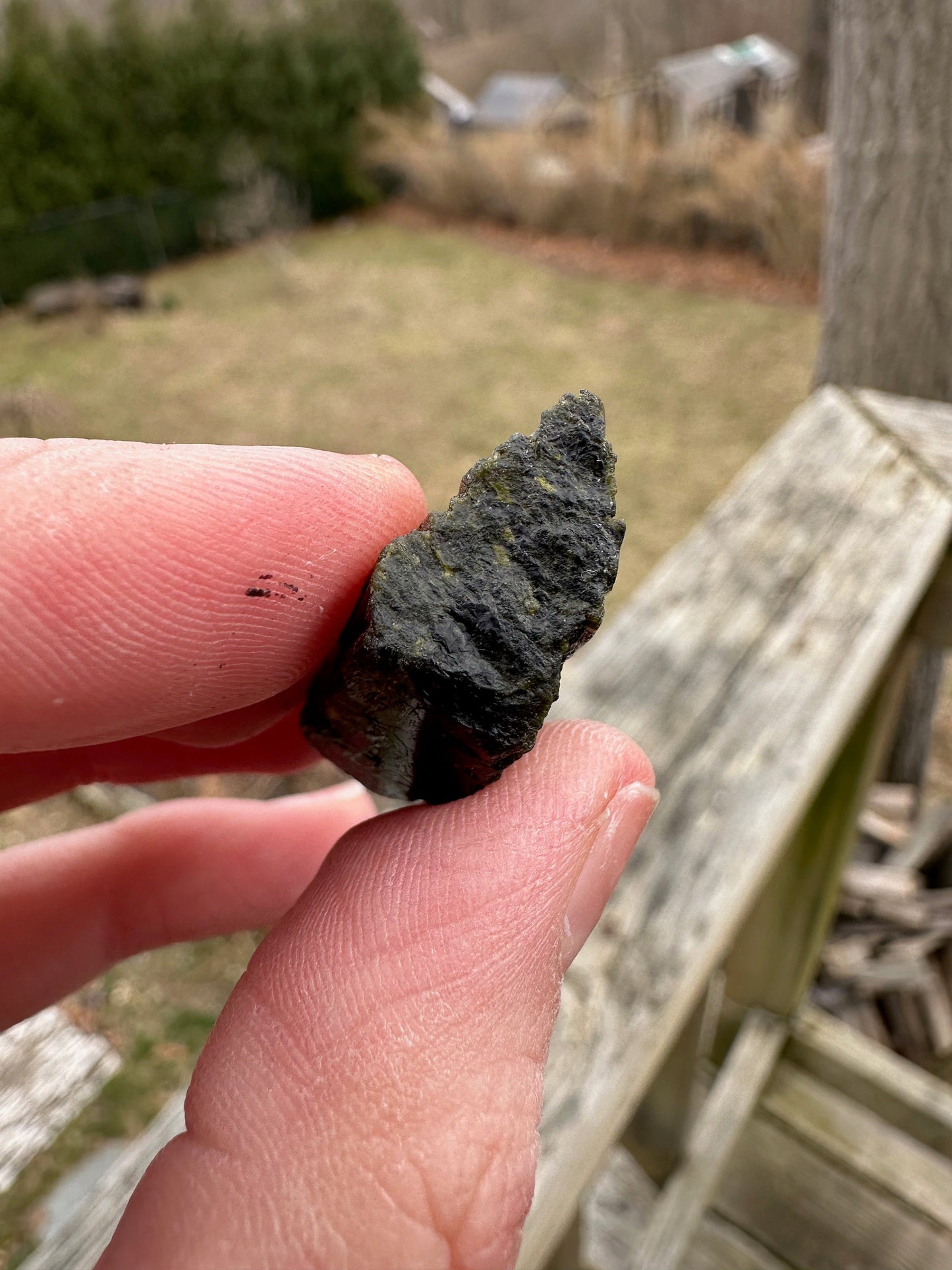 Epidote Crystal Cluster from Rosario Mabel Claim Peru