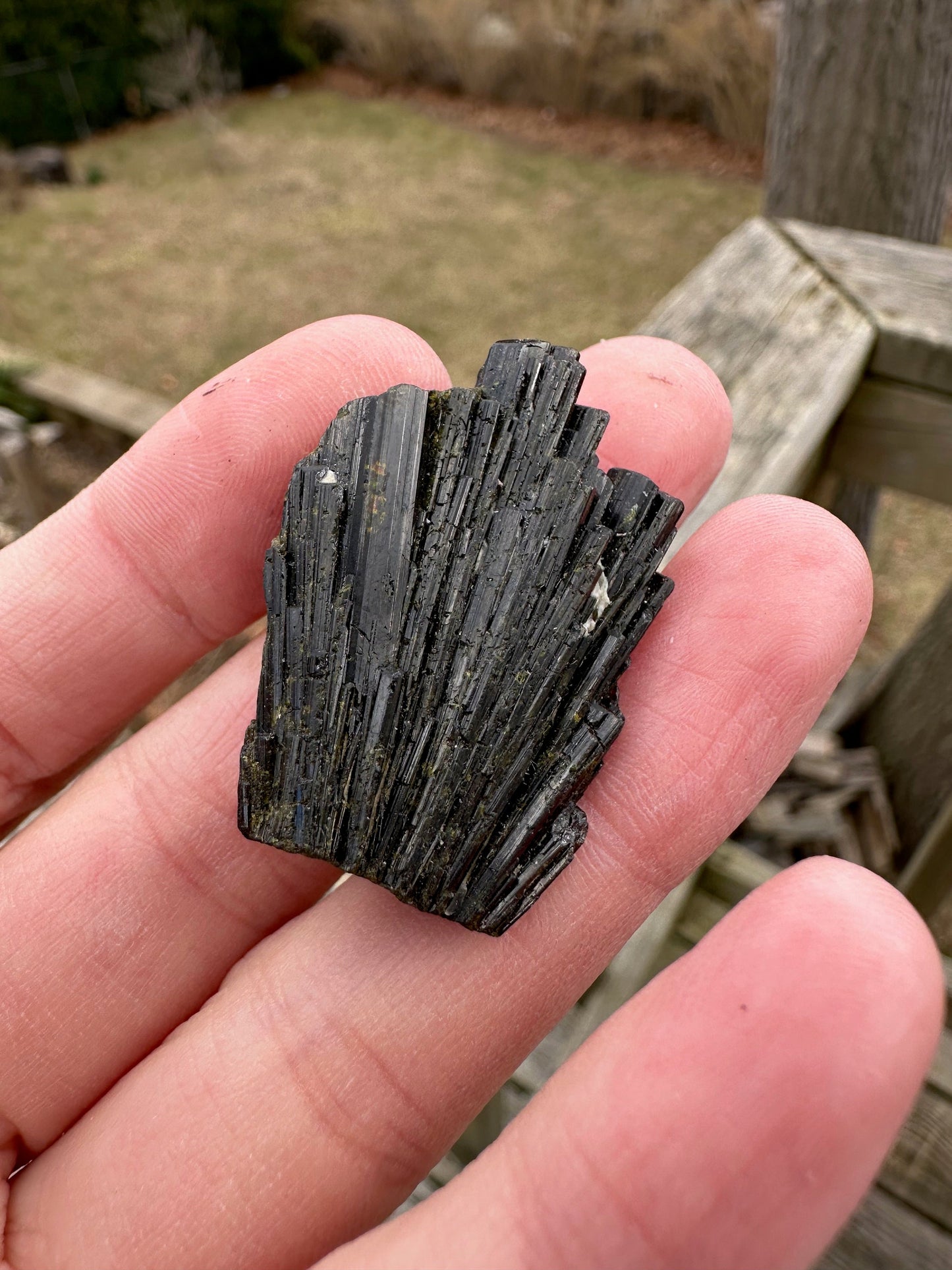 Epidote Crystal Cluster from Rosario Mabel Claim Peru