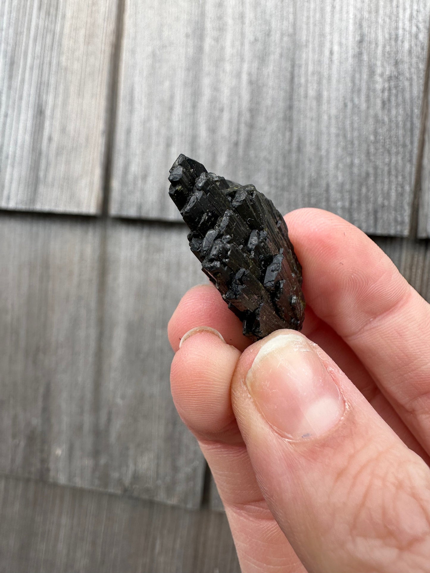 Epidote Crystal Cluster from Rosario Mabel Claim Peru
