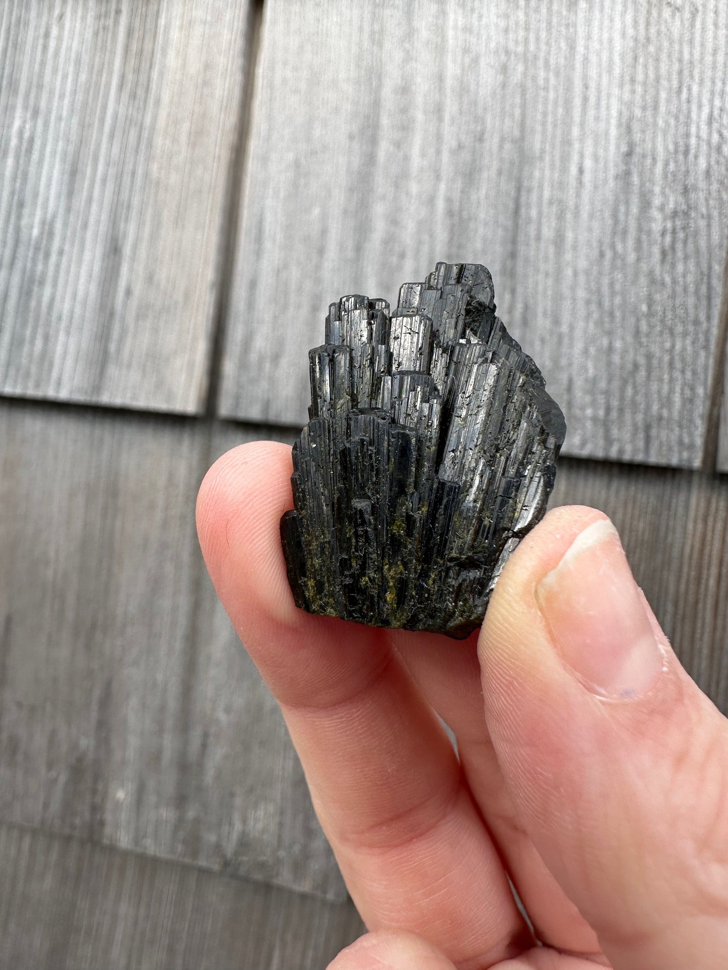 Epidote Crystal Cluster from Rosario Mabel Claim Peru