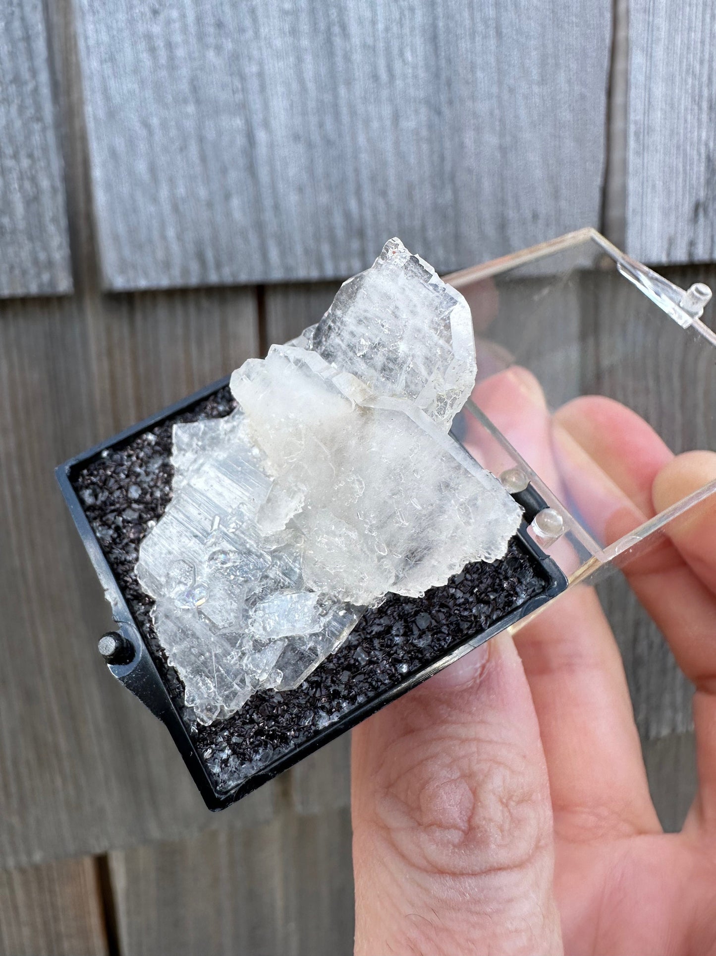 Old Collection Tabular Quartz Cluster from Coleman Mine Arkansas