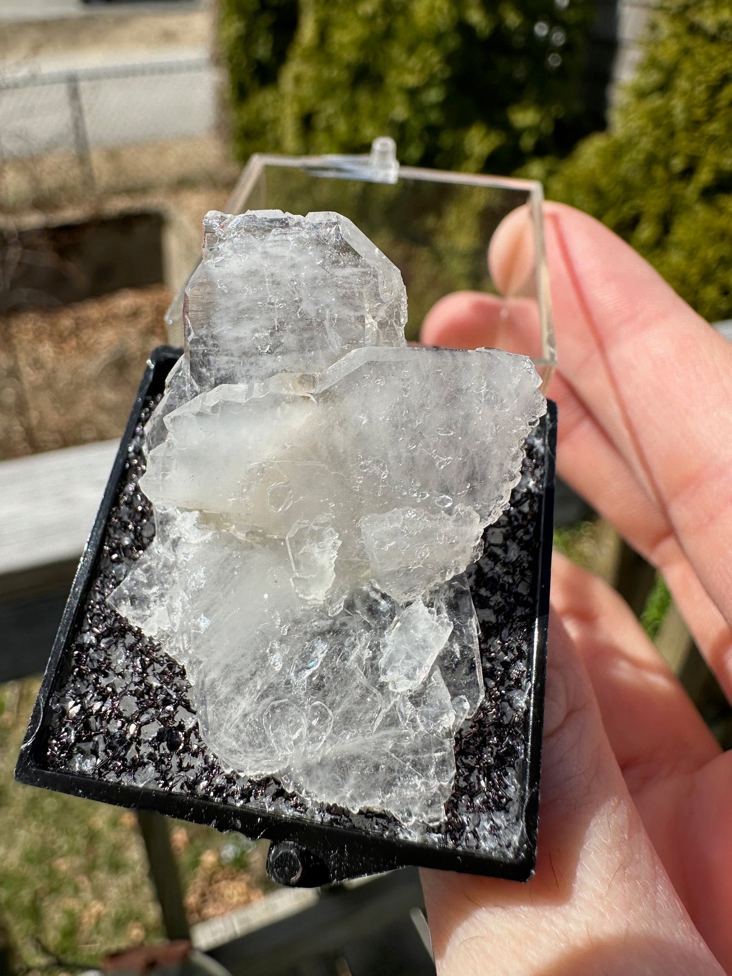 Old Collection Tabular Quartz Cluster from Coleman Mine Arkansas